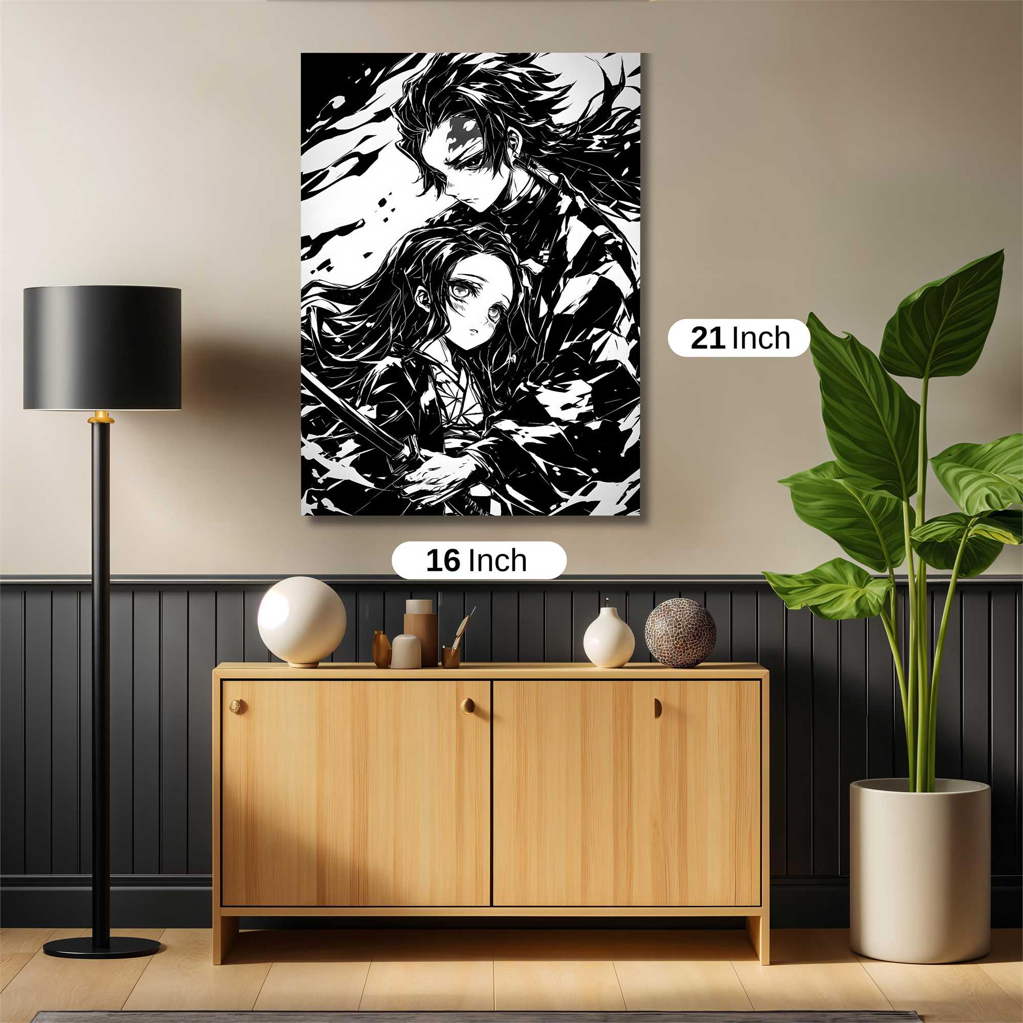 Demon Embrace Safe Wall Magnetic / M