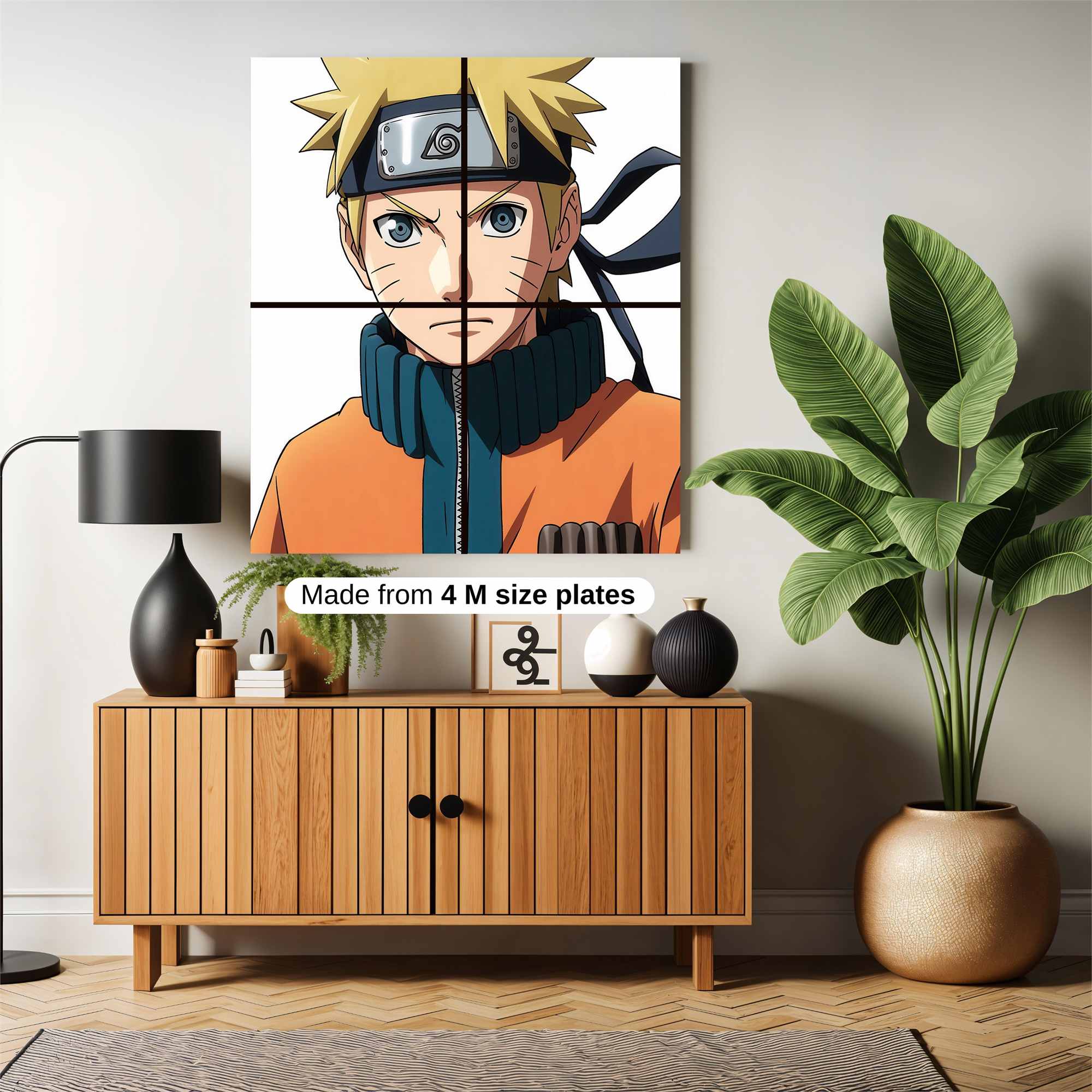 Naruto Fierce Safe Wall Magnetic / M