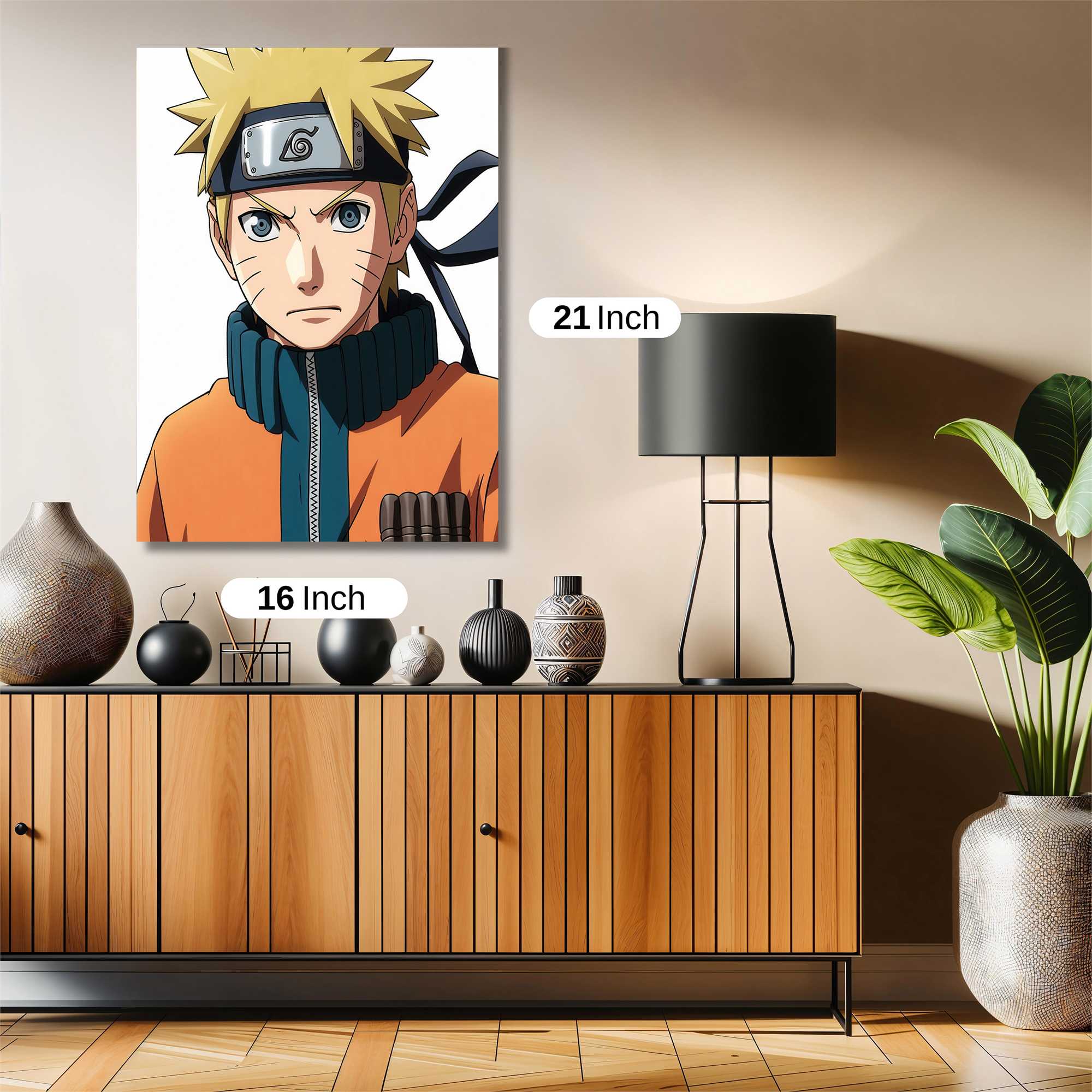 Naruto Fierce Safe Wall Magnetic / M