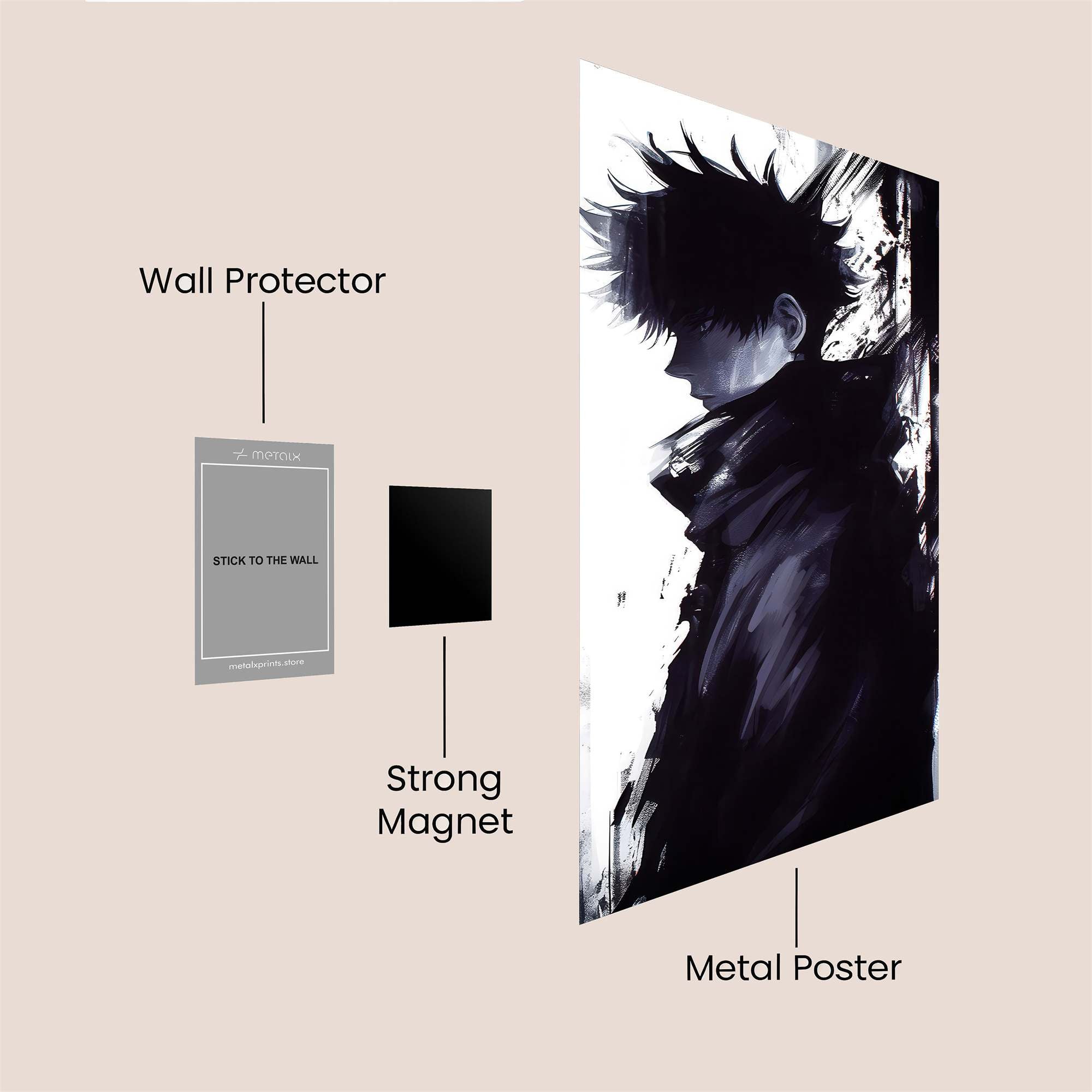 Megumi Melancholy Safe Wall Magnetic / M