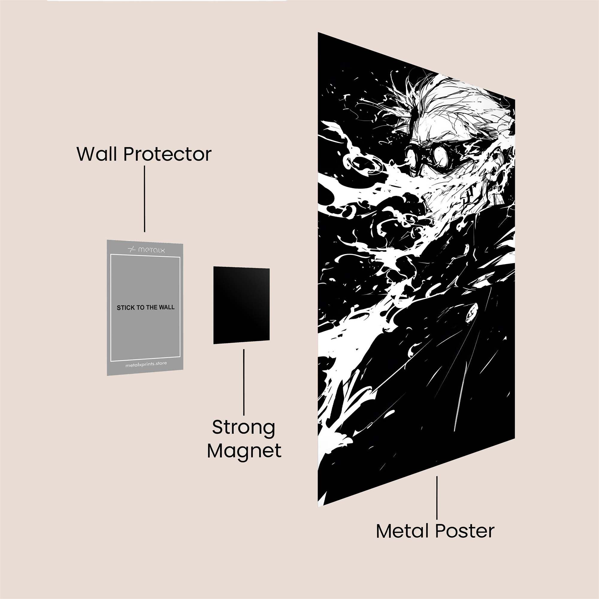Specter Unleashed Safe Wall Magnetic / M