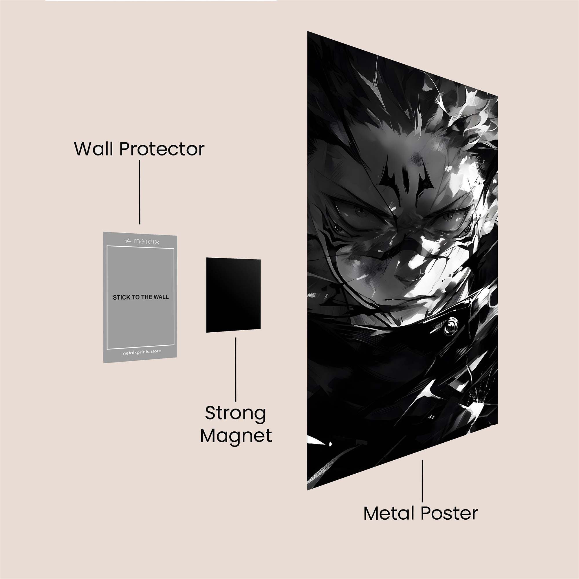 Mahito Malevolent Safe Wall Magnetic / M
