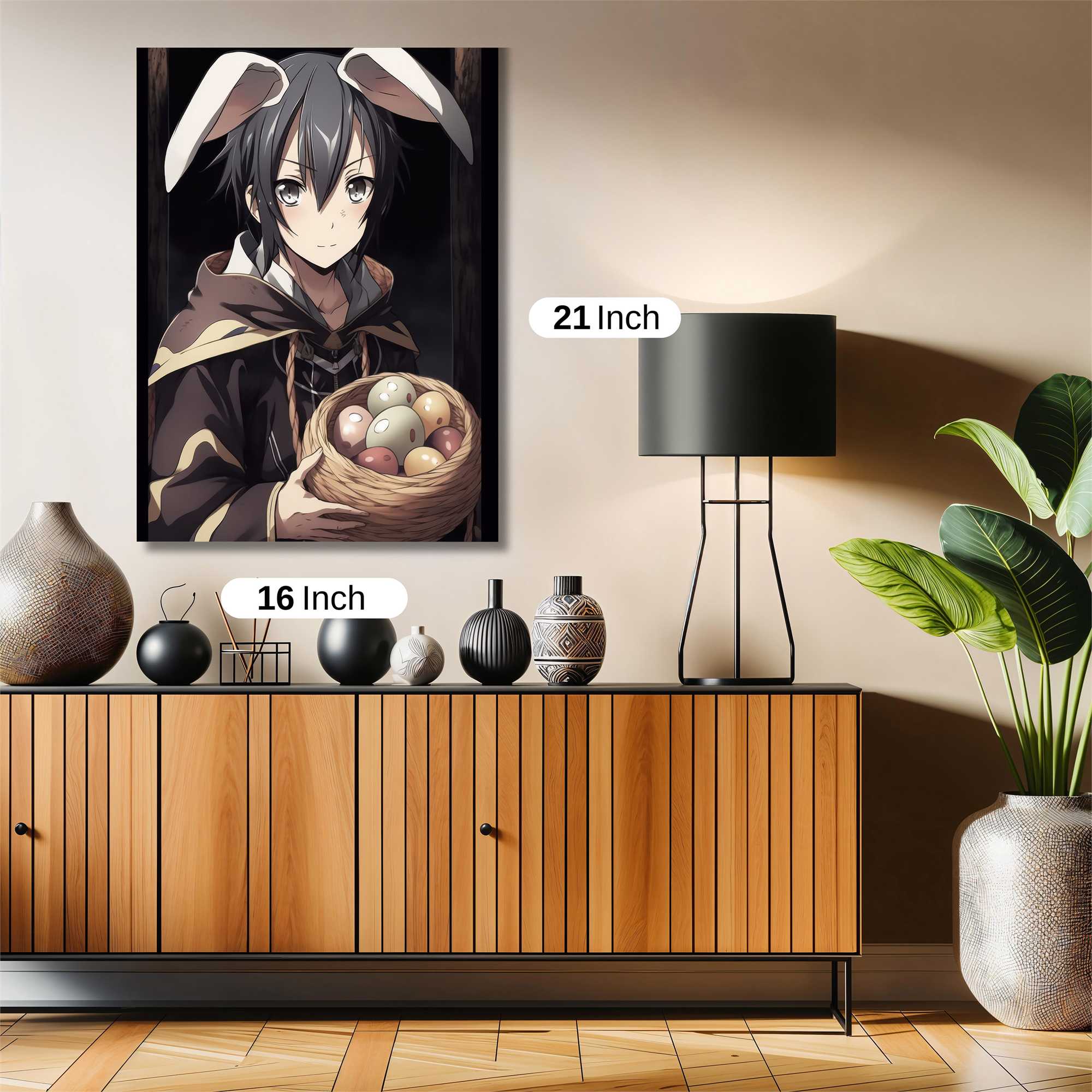 Bunny Sorcerer Safe Wall Magnetic / M