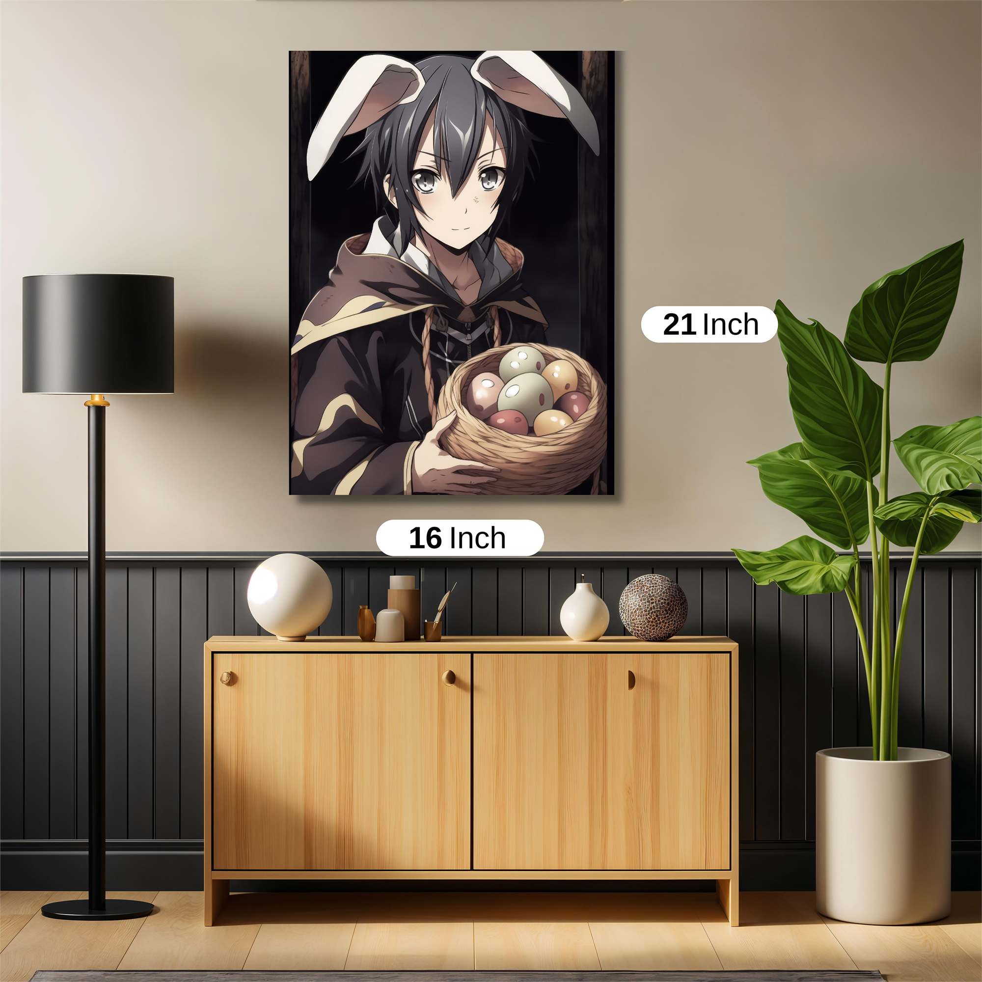 Bunny Sorcerer Safe Wall Magnetic / M