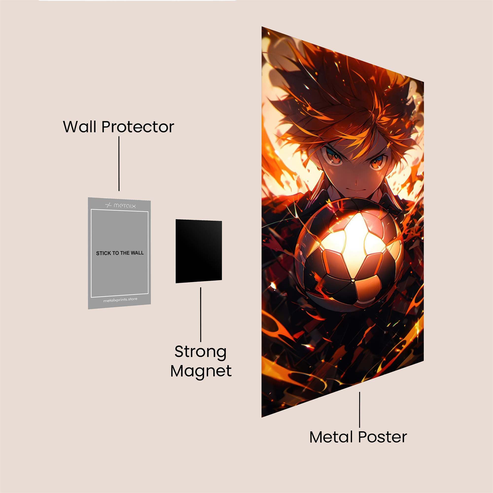 Flame Dynamo Safe Wall Magnetic / M