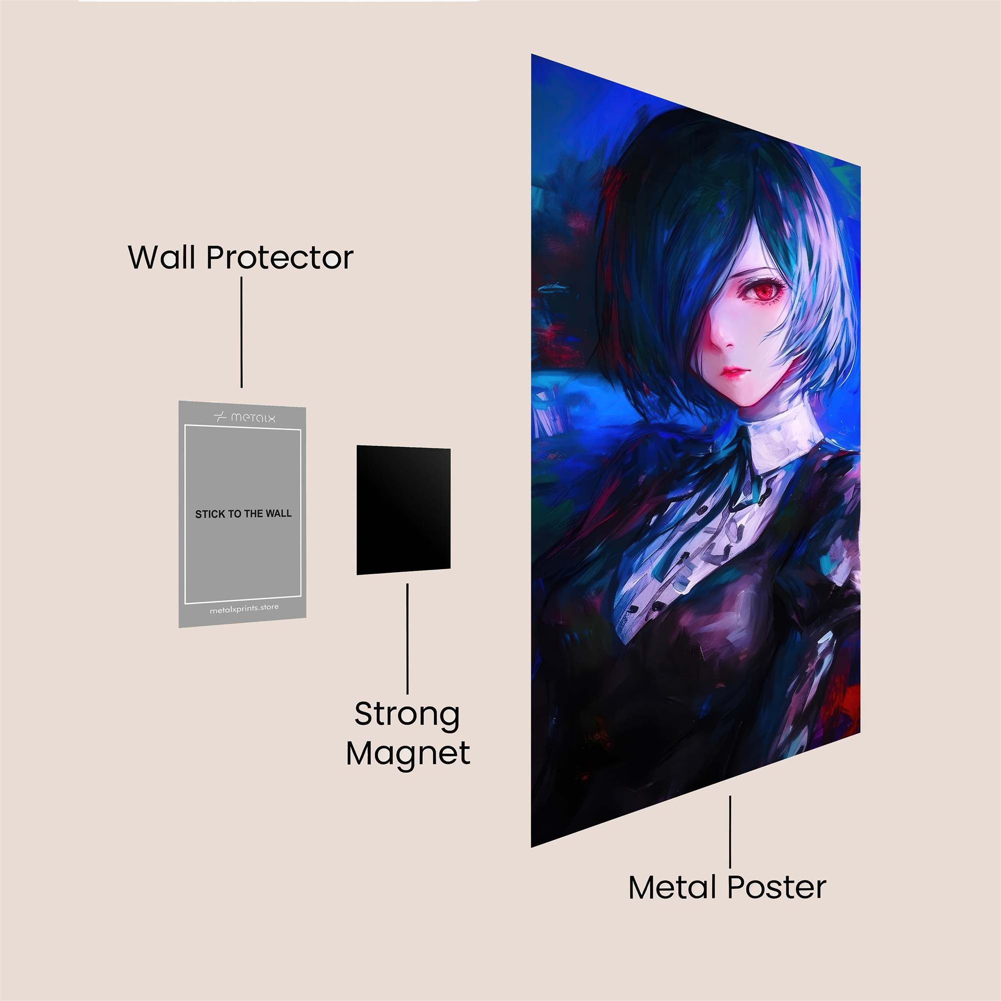 Tokio Twilight Safe Wall Magnetic / M