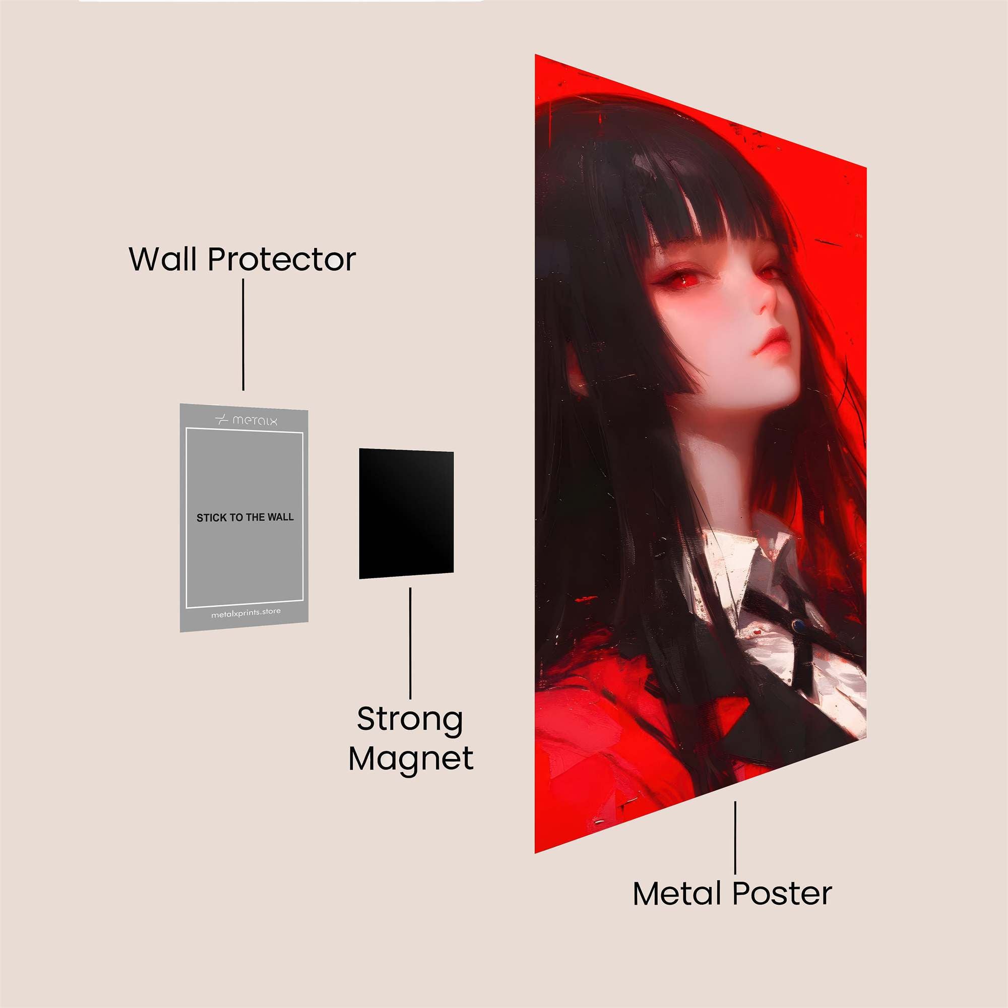 Homura Enigmatic Safe Wall Magnetic / M