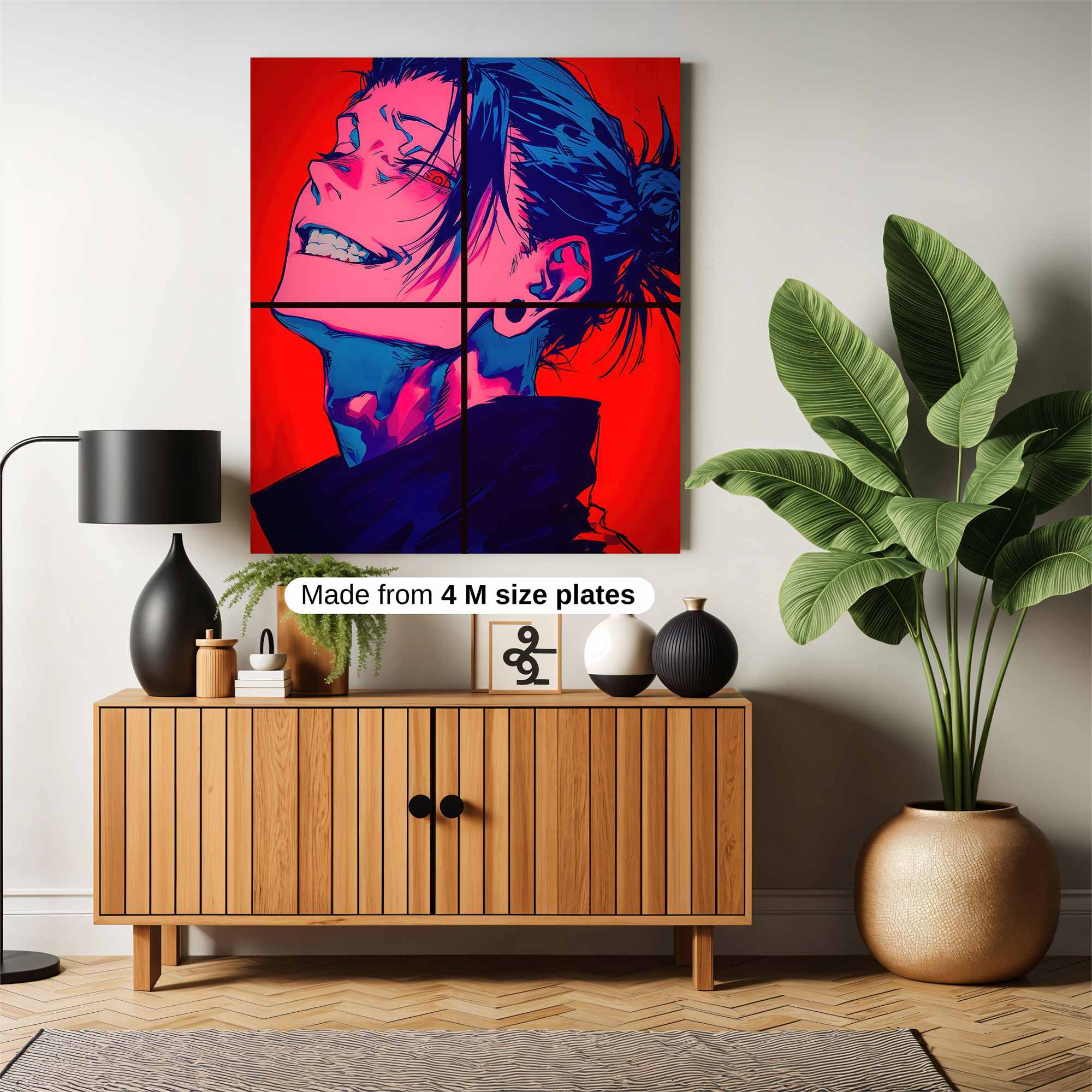 Sukuna Sinister Safe Wall Magnetic / M