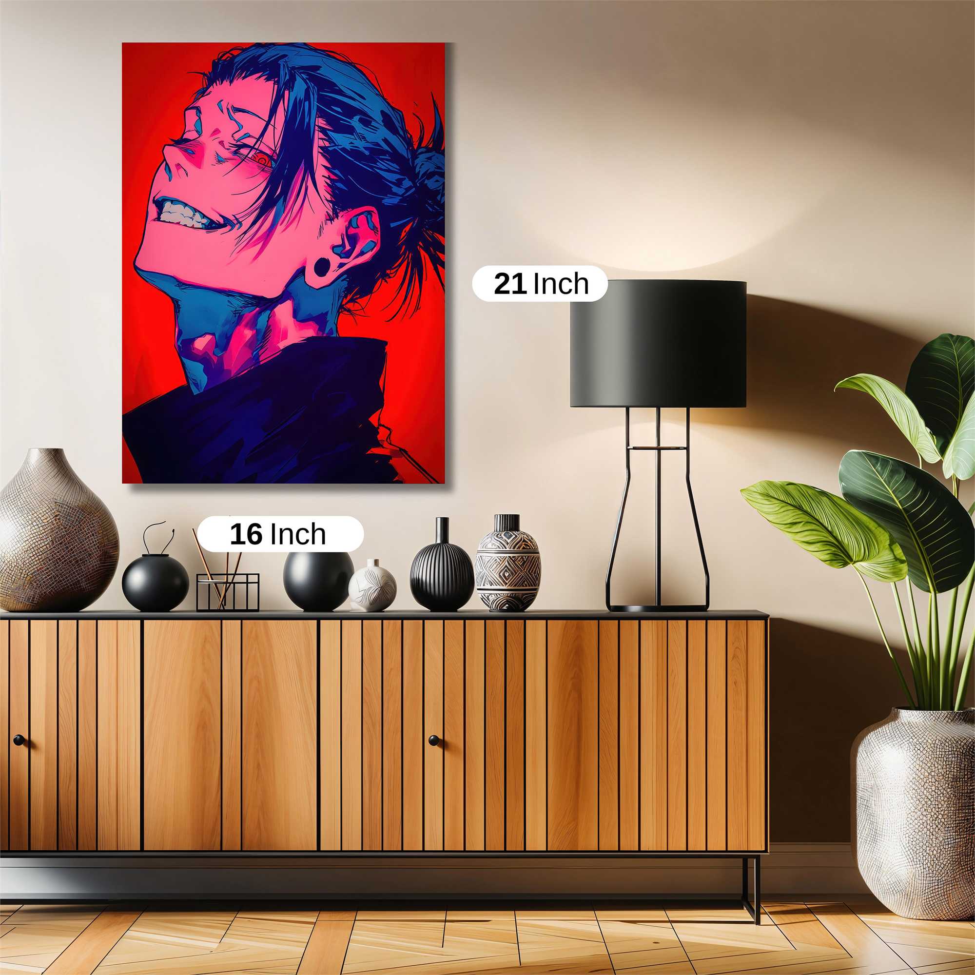 Sukuna Sinister Safe Wall Magnetic / M