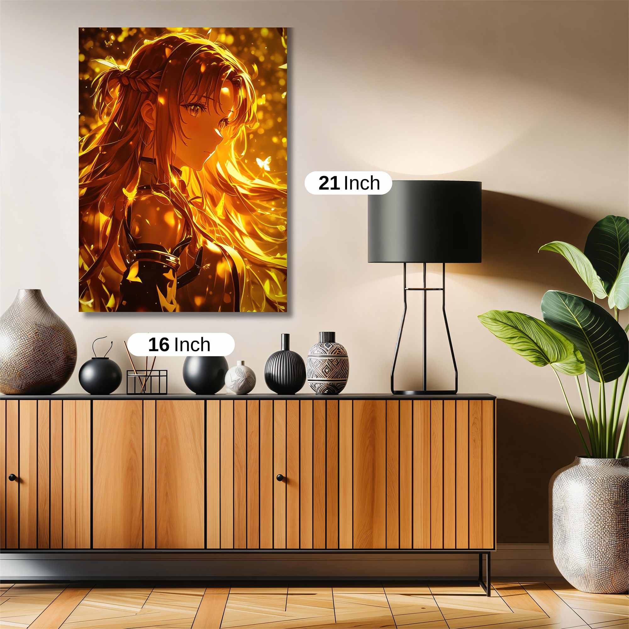 Asuna Radiant Safe Wall Magnetic / M