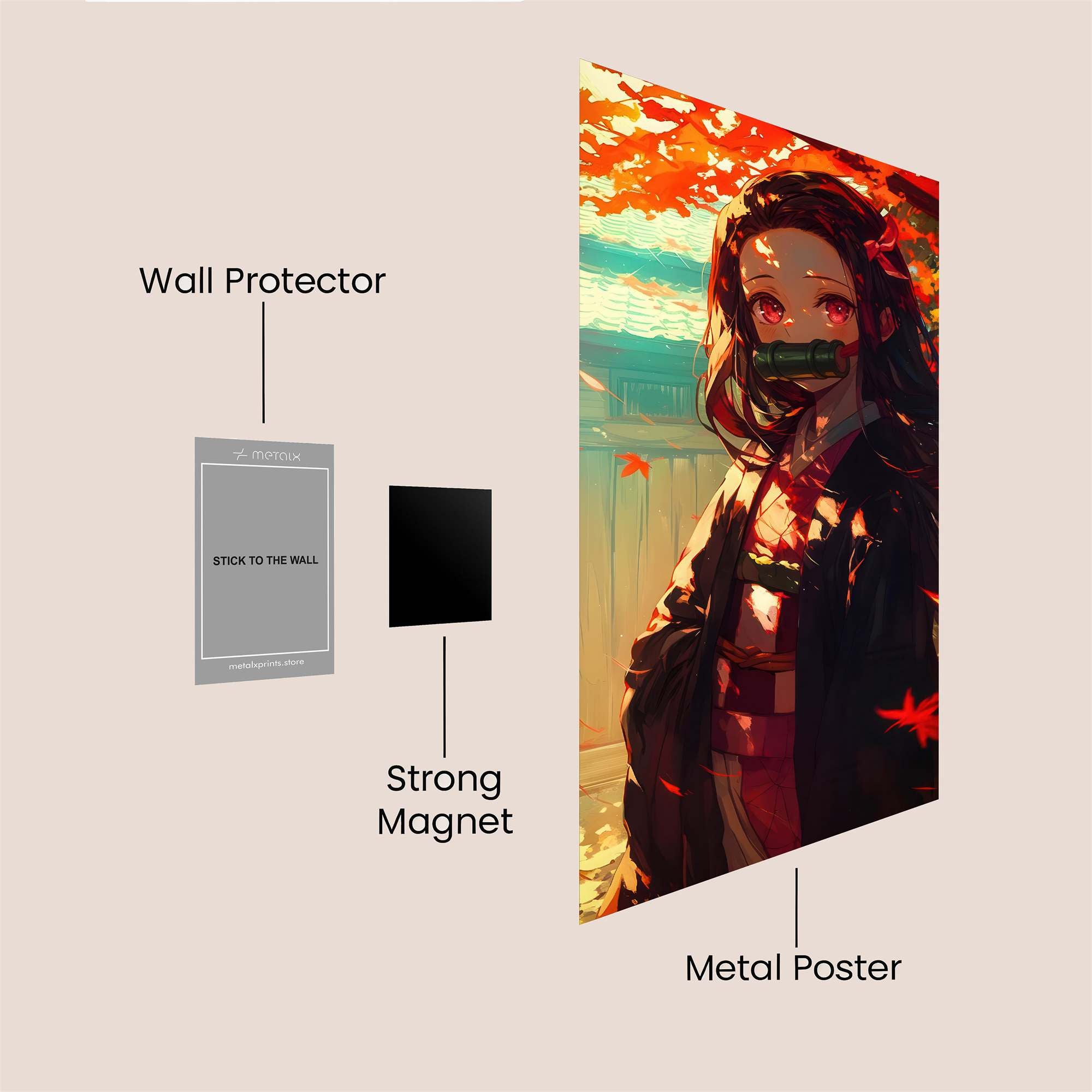 Nezuko Serenity Safe Wall Magnetic / M