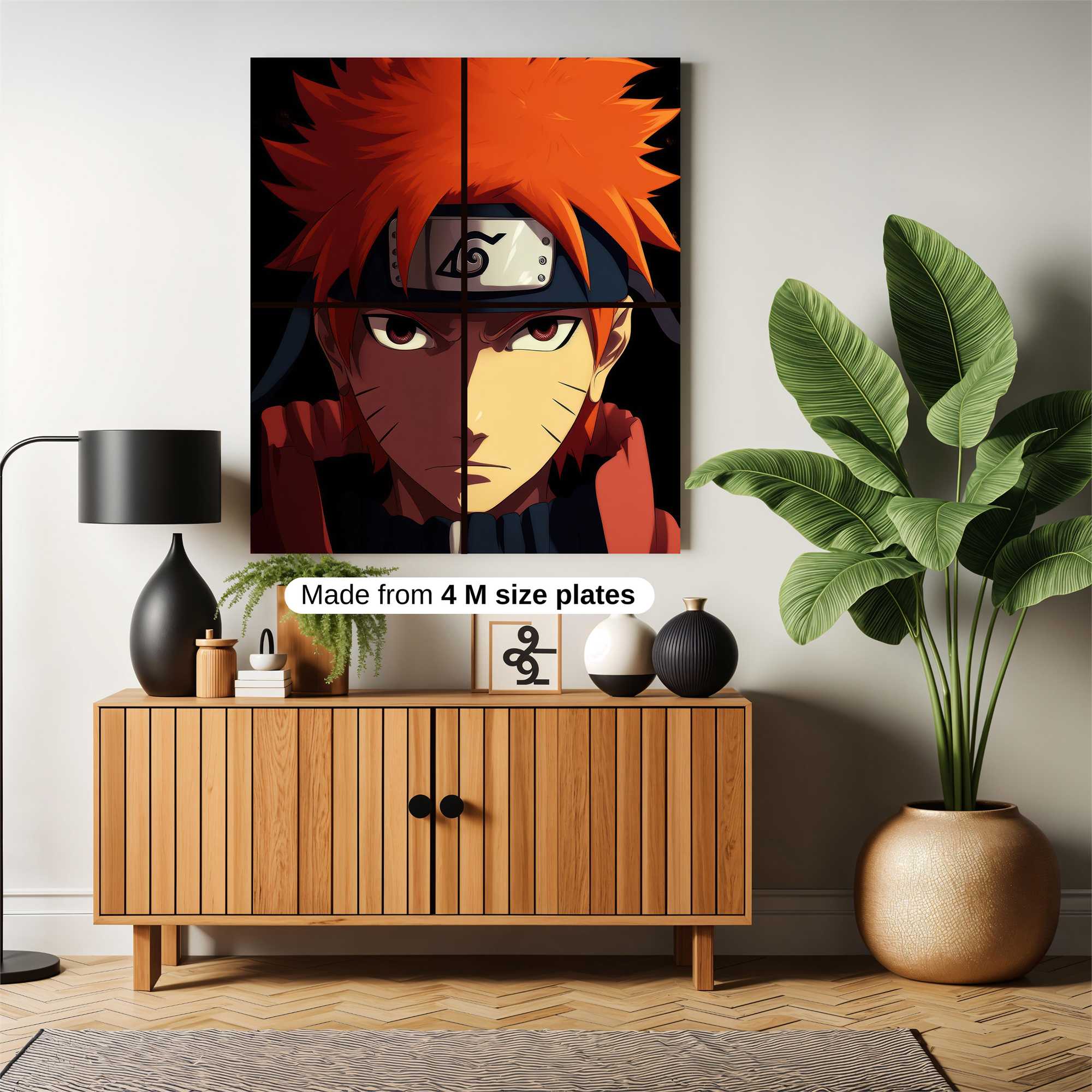 Naruto Fierce Safe Wall Magnetic / M