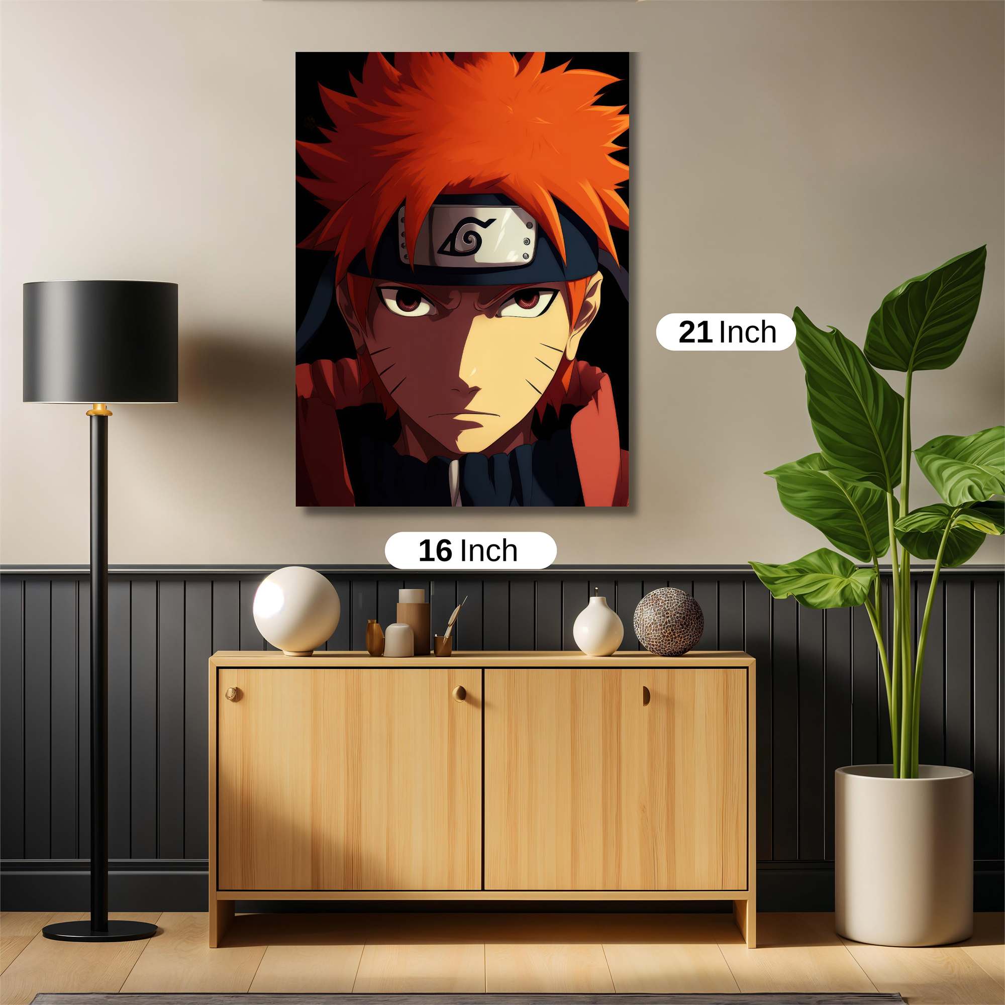 Naruto Fierce Safe Wall Magnetic / M