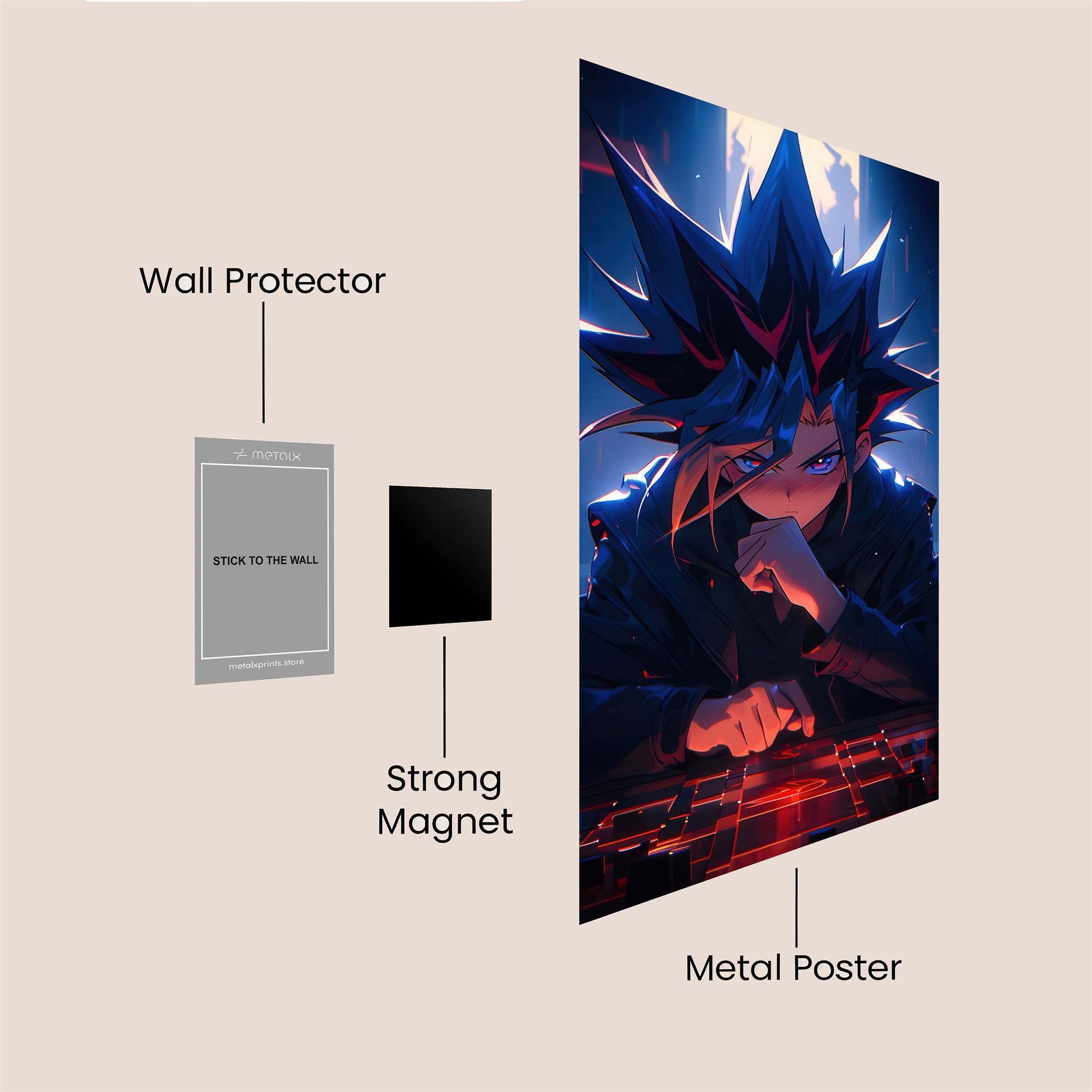 Yami Enigmatic Safe Wall Magnetic / M
