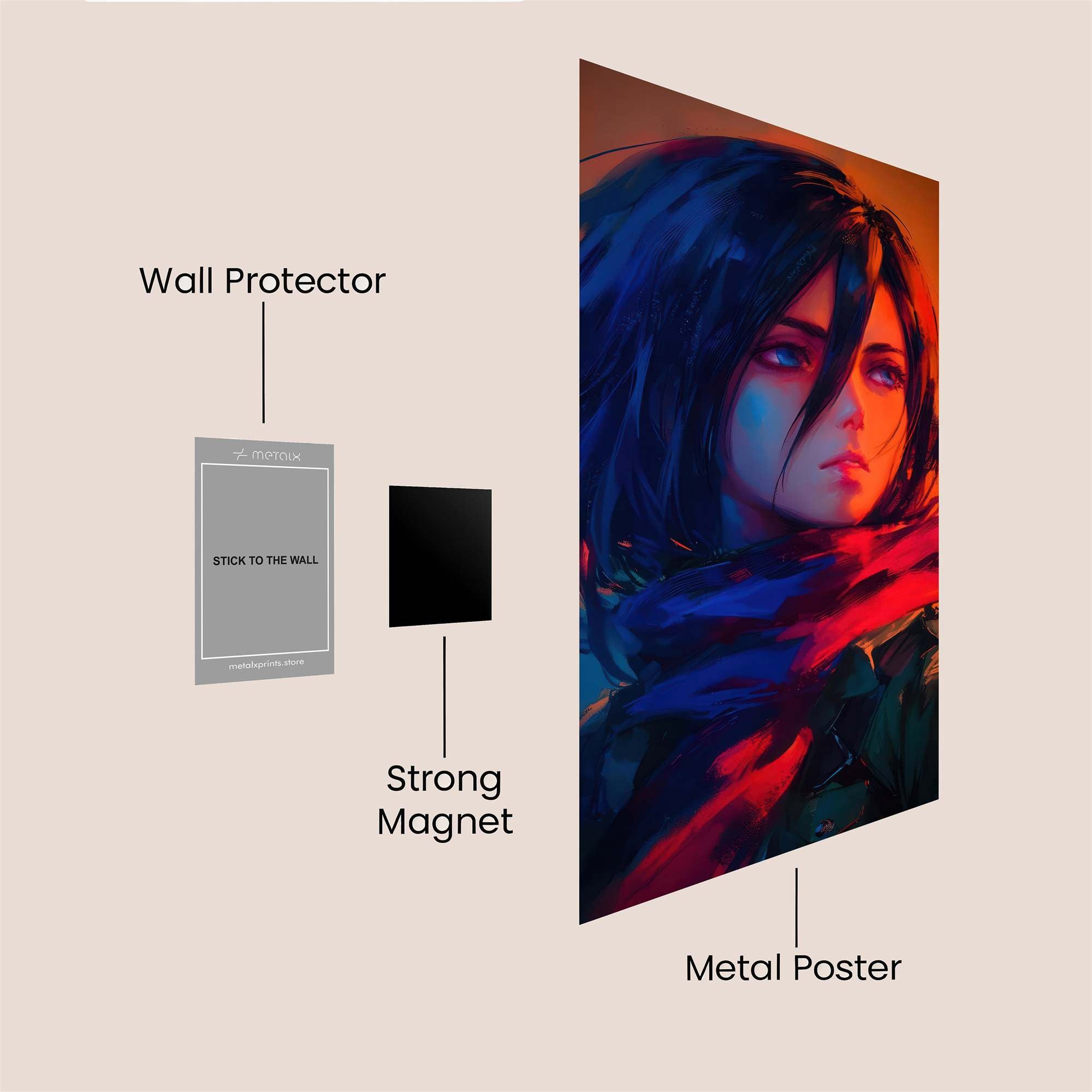 Mikasa Melancholy Safe Wall Magnetic / M