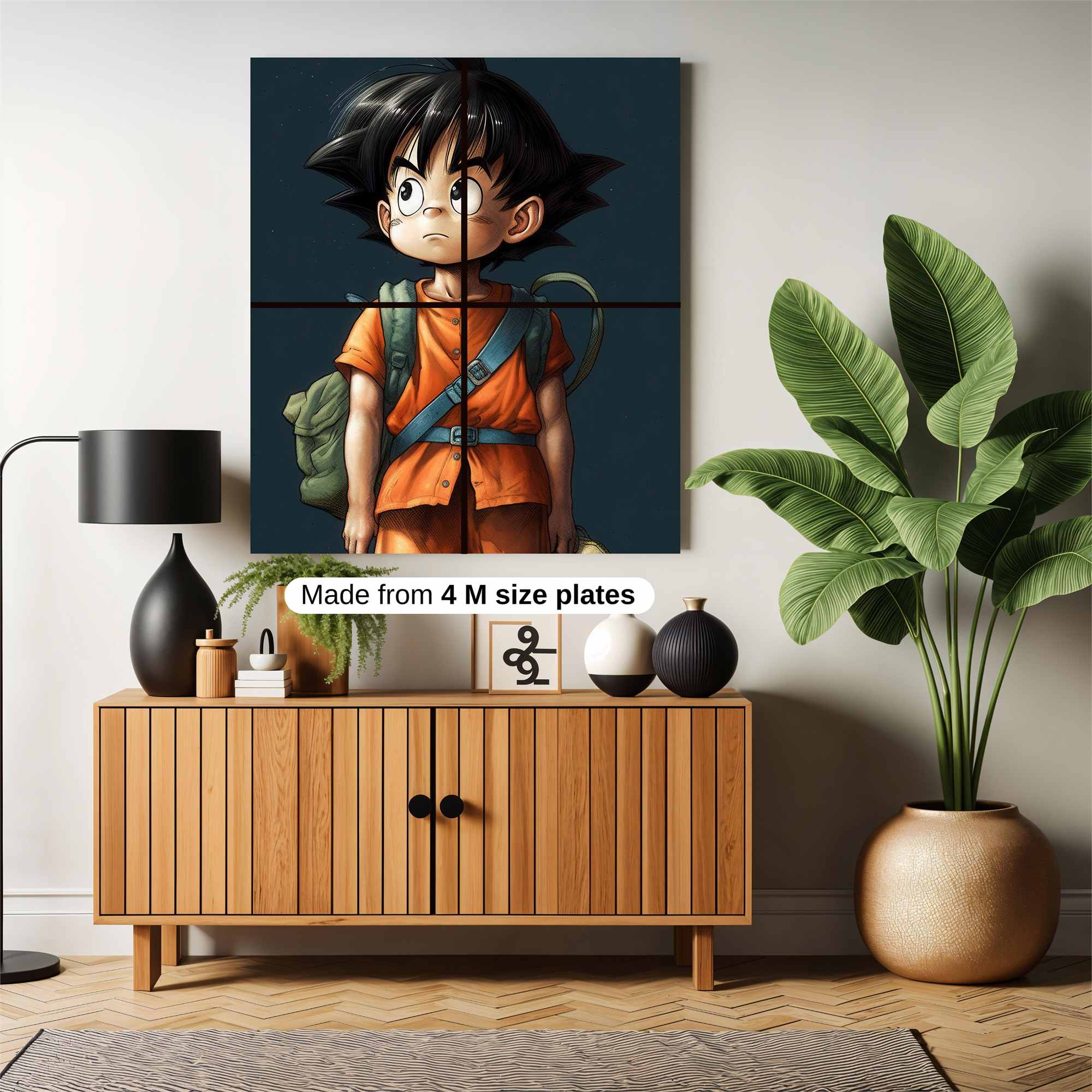 Goku Curious Safe Wall Magnetic / M
