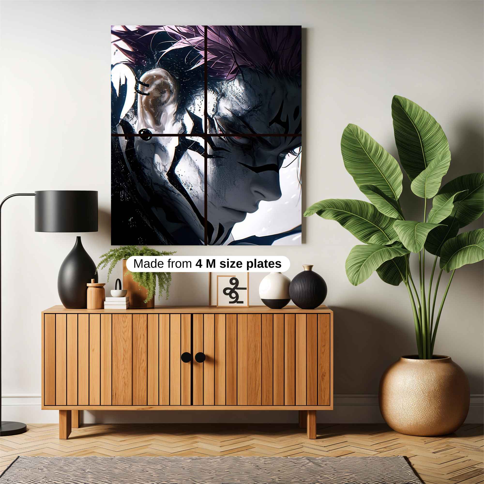 Sukuna Sinister Safe Wall Magnetic / M