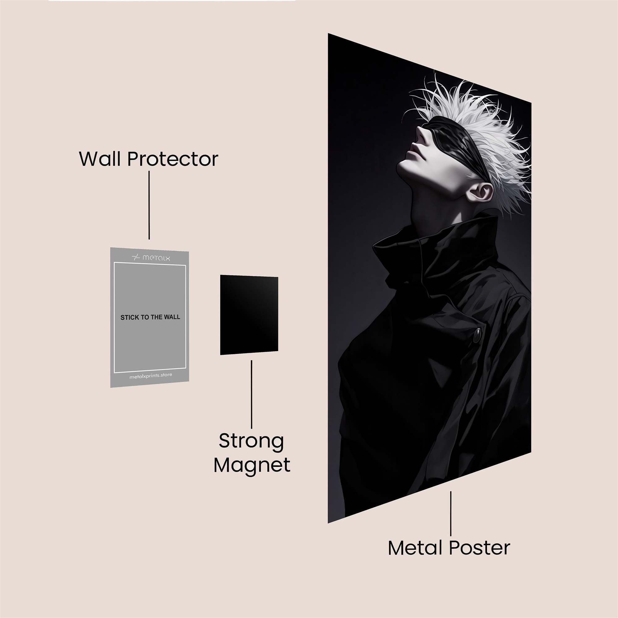 Satoru Serenity Safe Wall Magnetic / M