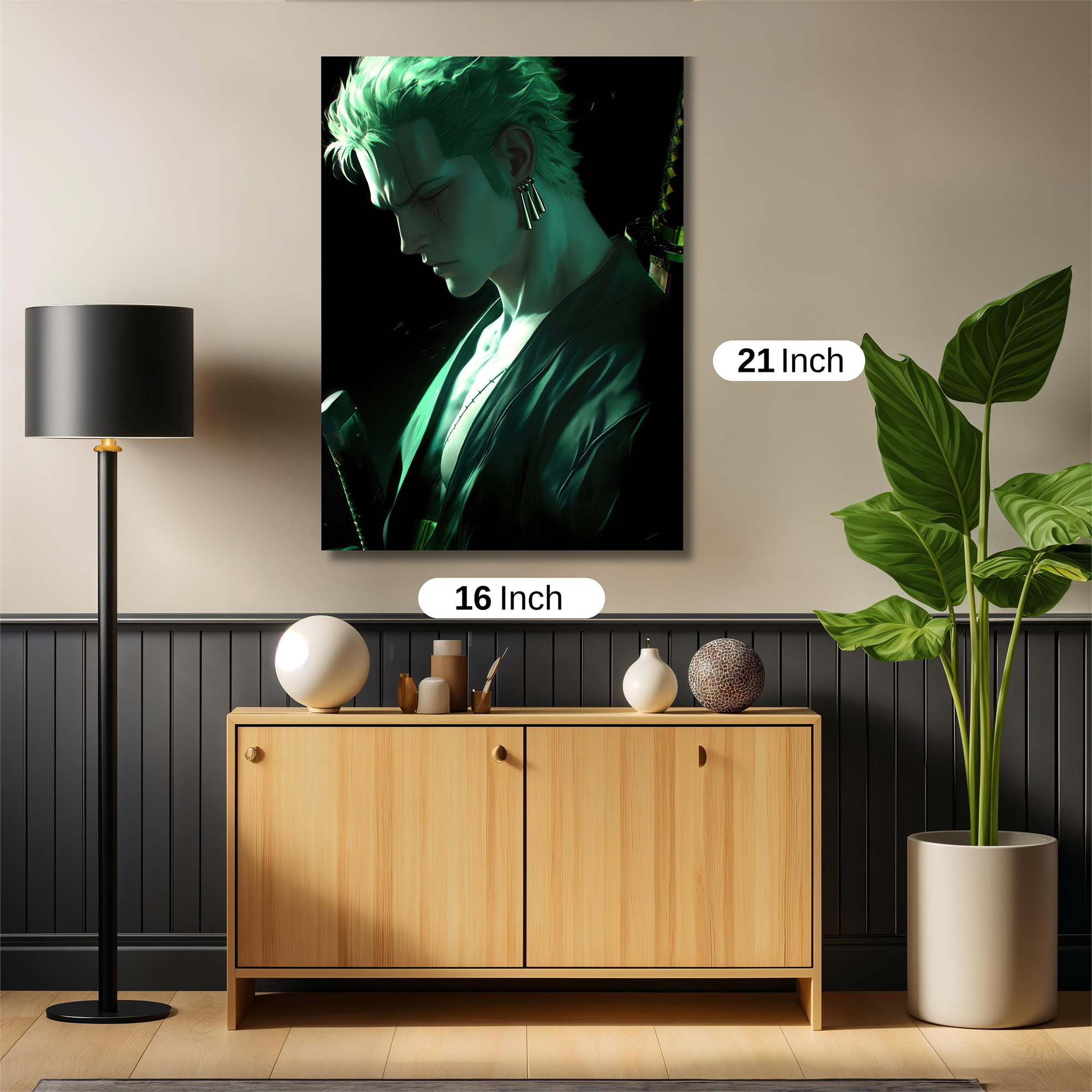 Zoro Enigmatic Safe Wall Magnetic / M