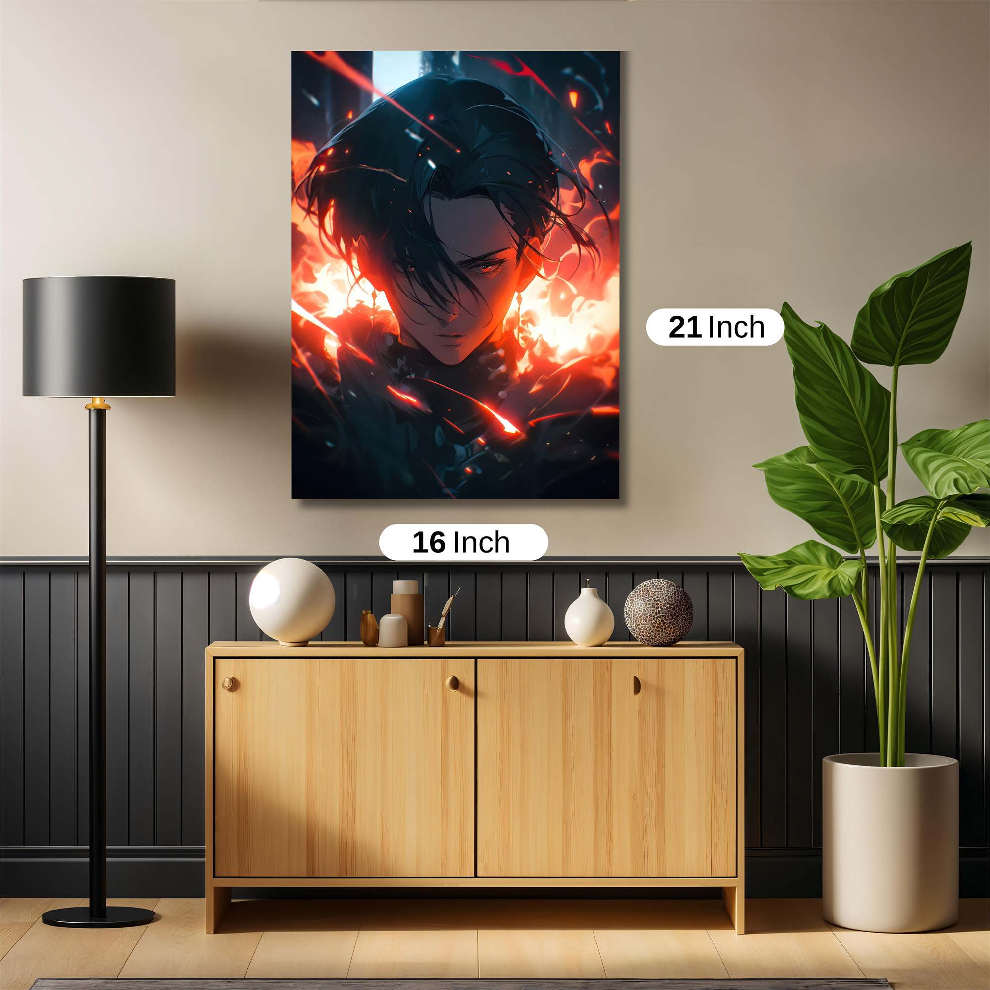 Lucifer Unleashed Safe Wall Magnetic / M