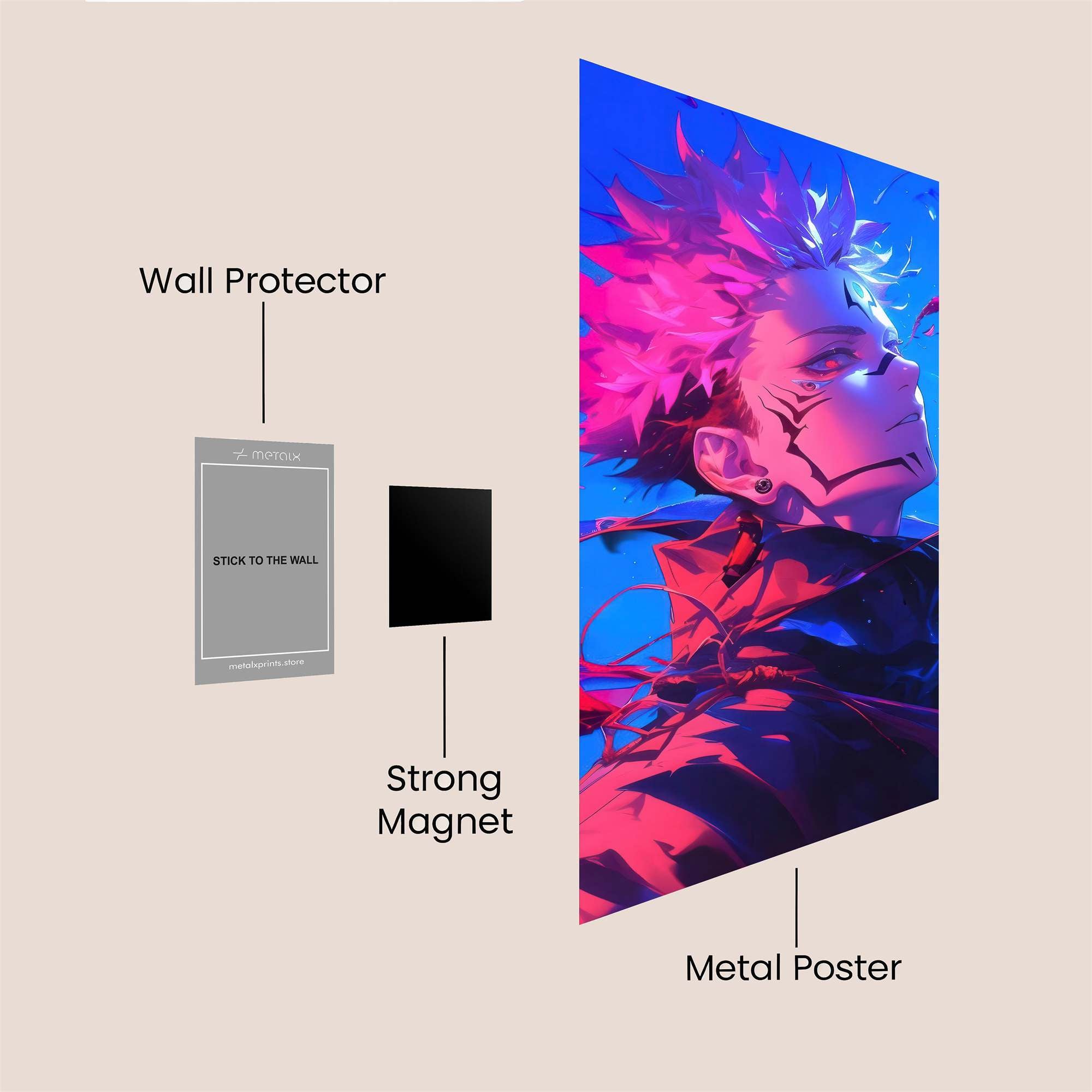 Yuji Radiant Safe Wall Magnetic / M