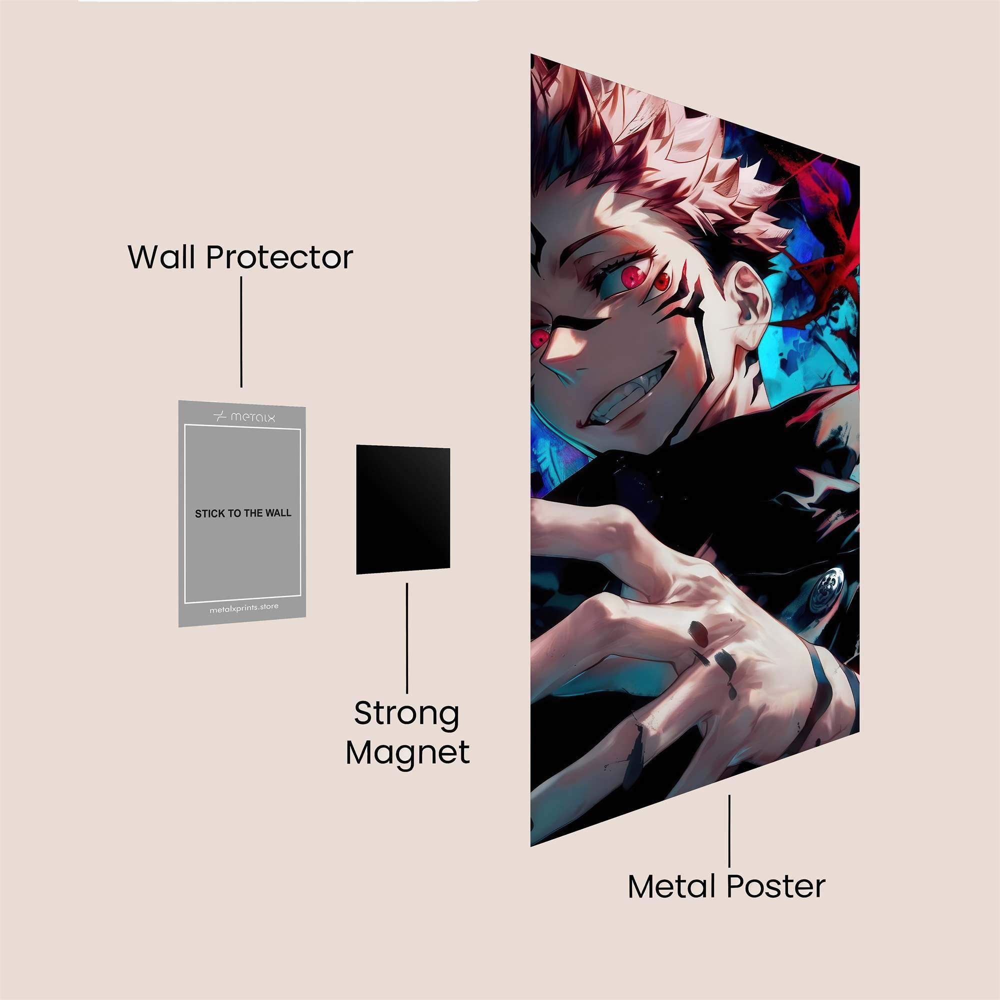 Yuji Frenzy Safe Wall Magnetic / M