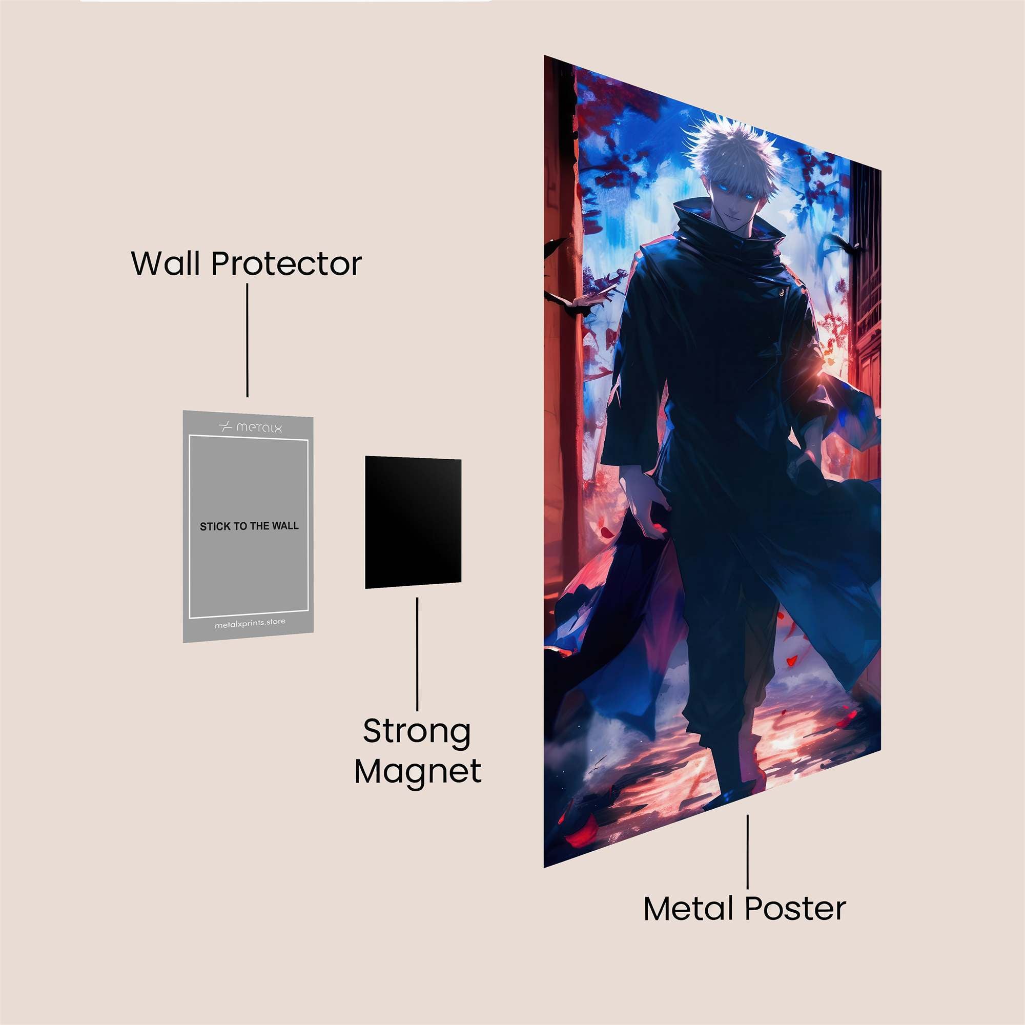 Satoru Serene Safe Wall Magnetic / M
