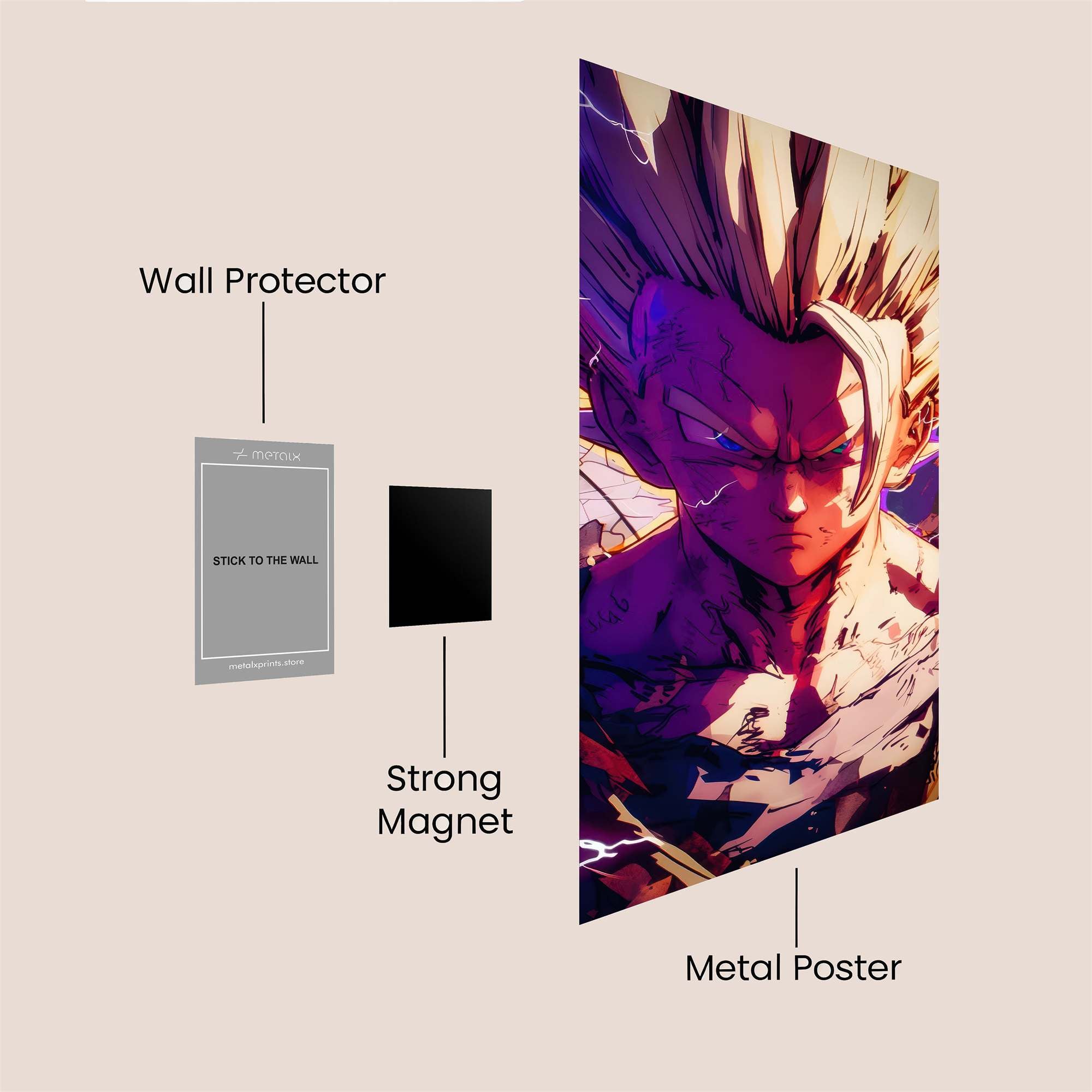 Goku Radiant Safe Wall Magnetic / M