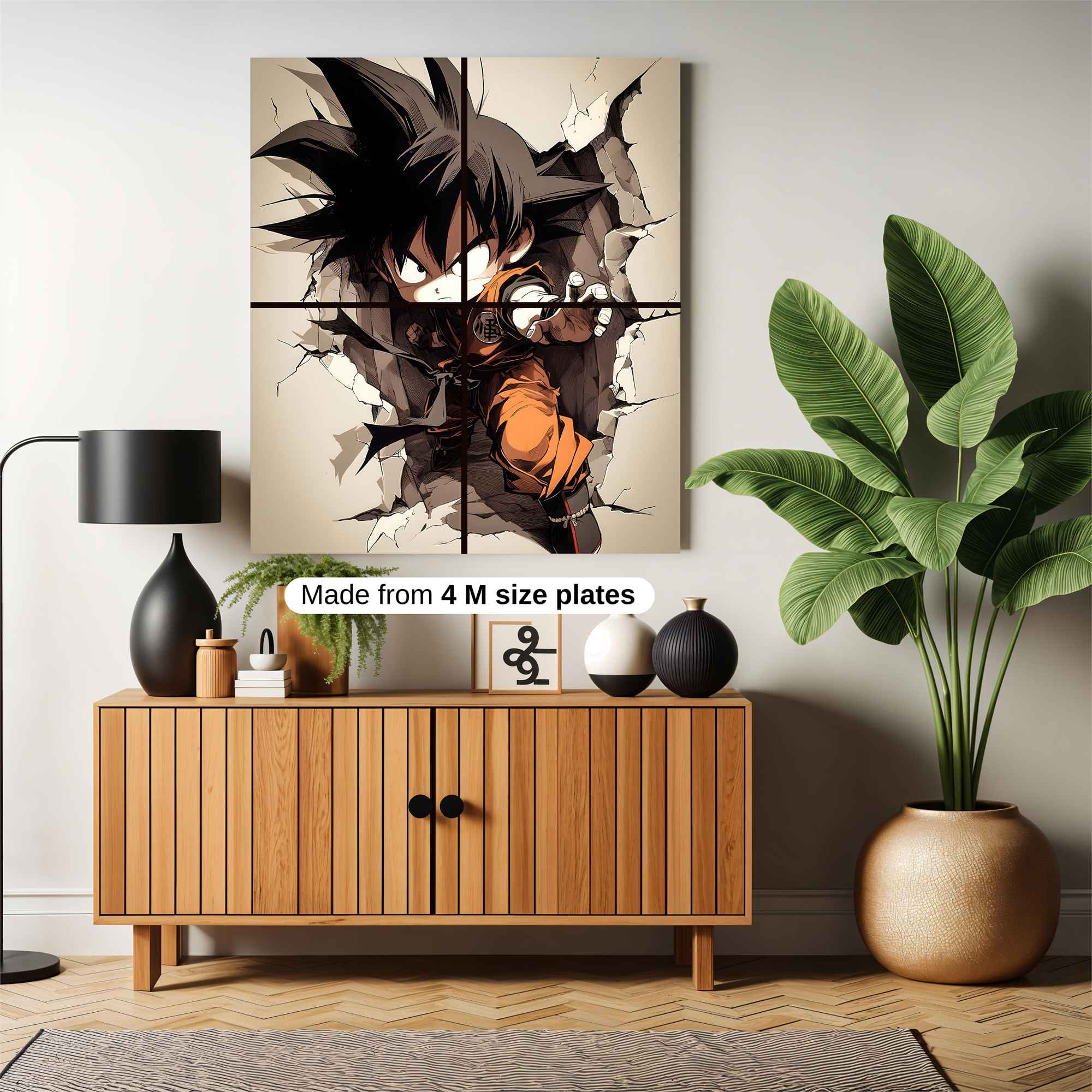 Goku Unleashed Safe Wall Magnetic / M