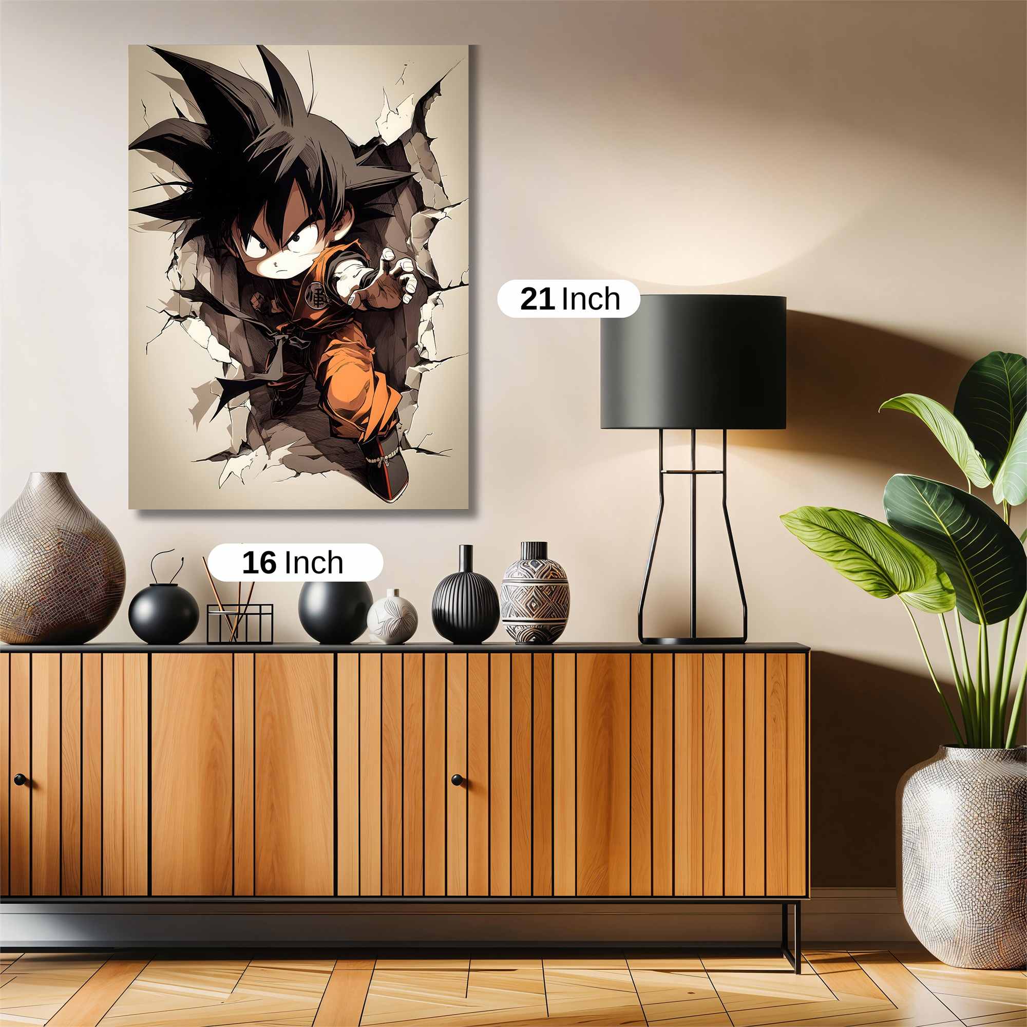 Goku Unleashed Safe Wall Magnetic / M