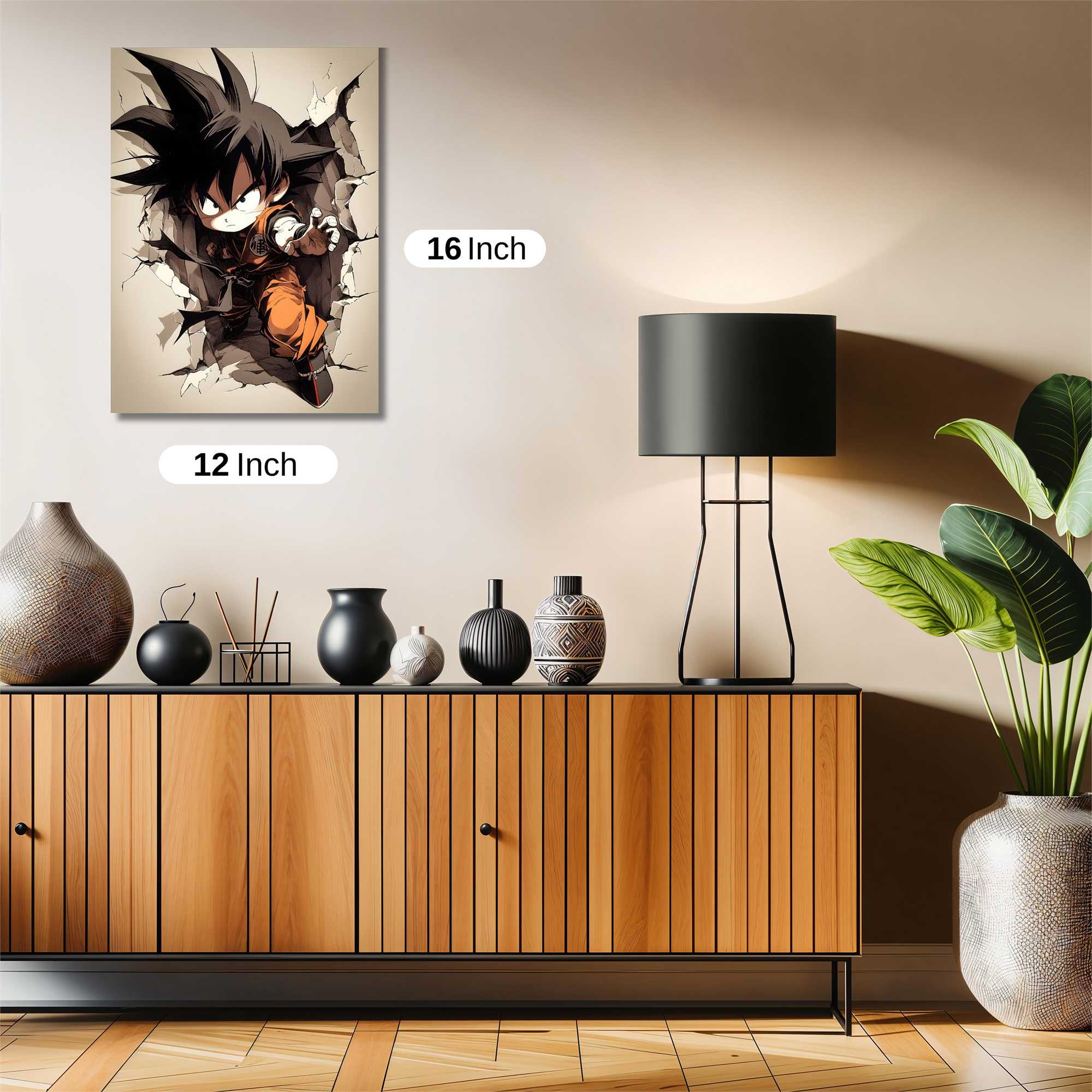 Goku Unleashed Safe Wall Magnetic / M