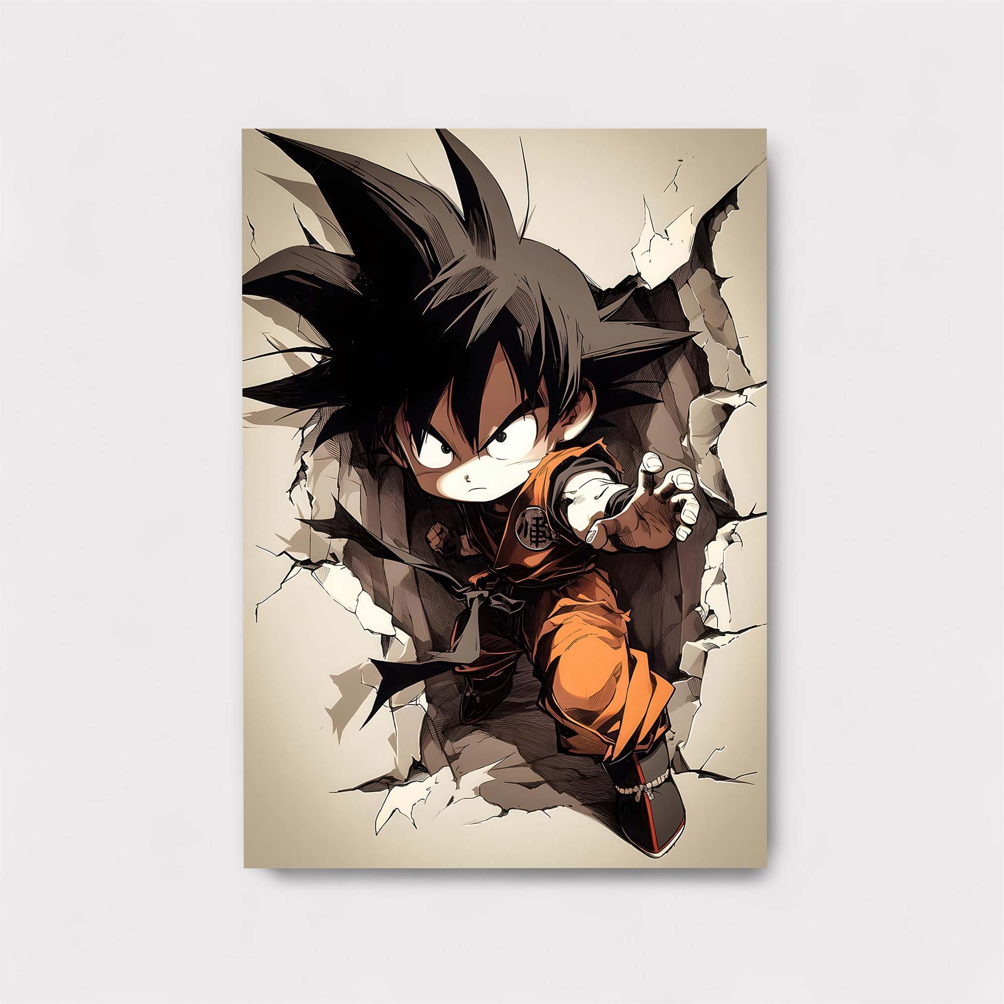Goku Unleashed Safe Wall Magnetic / M