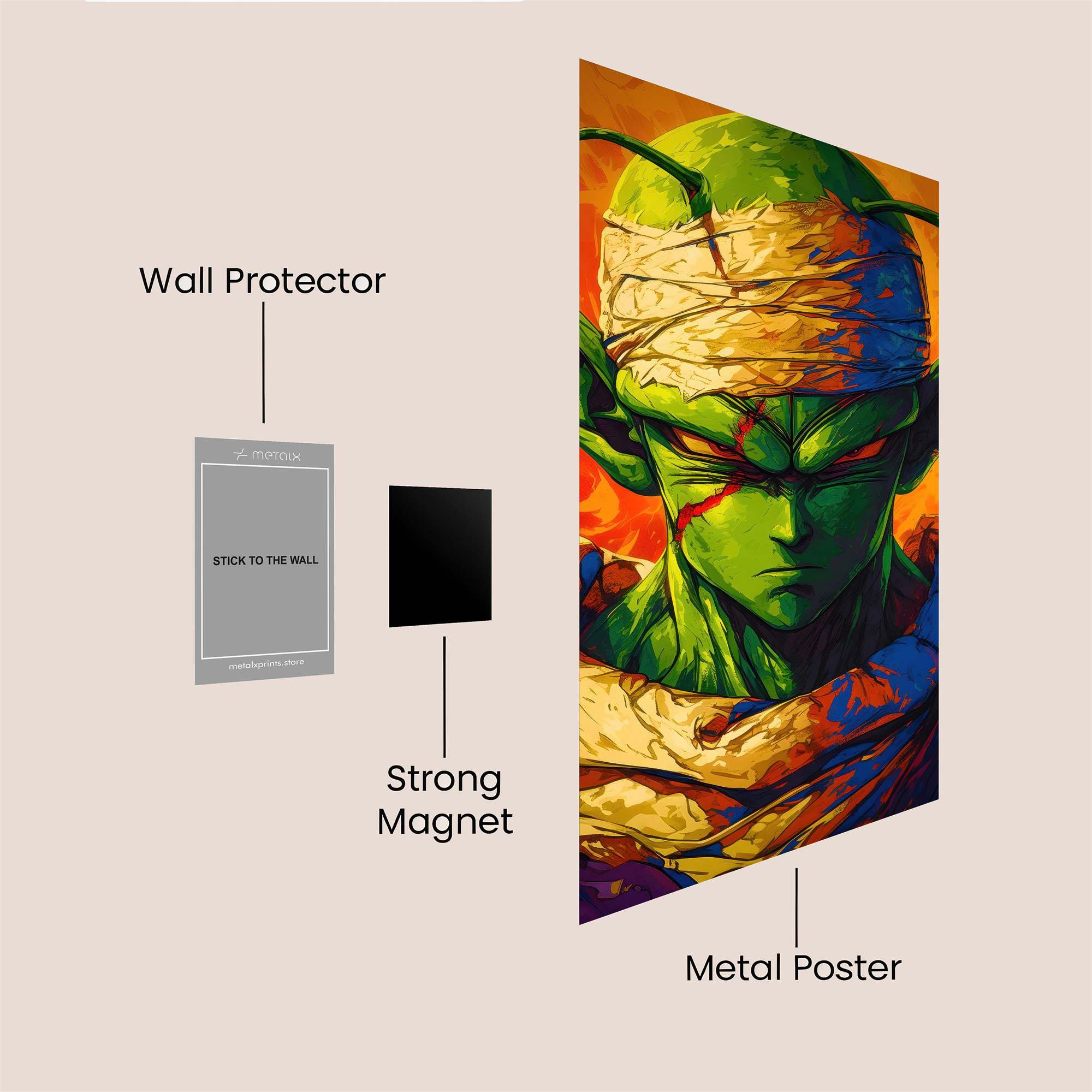 Piccolo Intense Safe Wall Magnetic / M