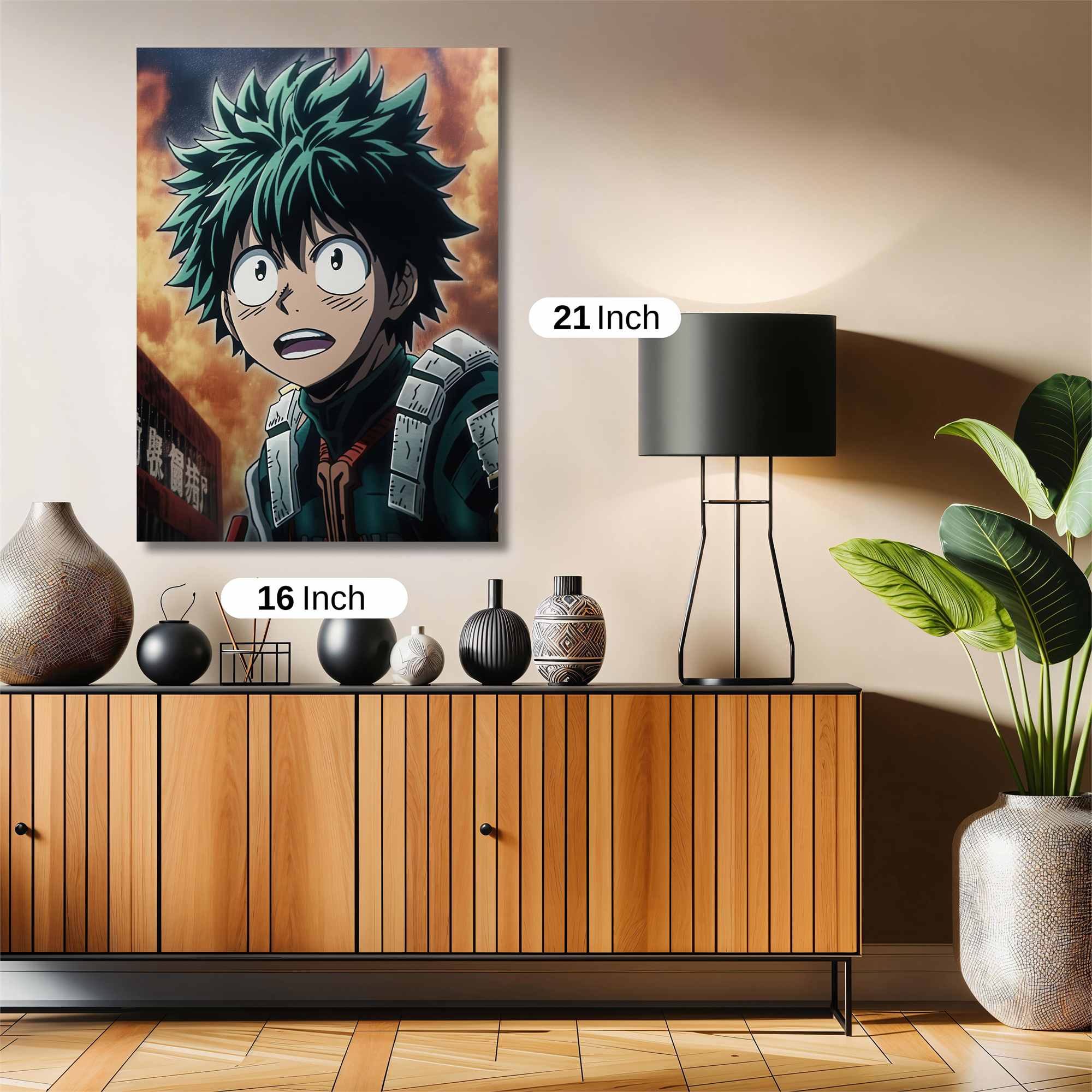Izuku Terrified Safe Wall Magnetic / M