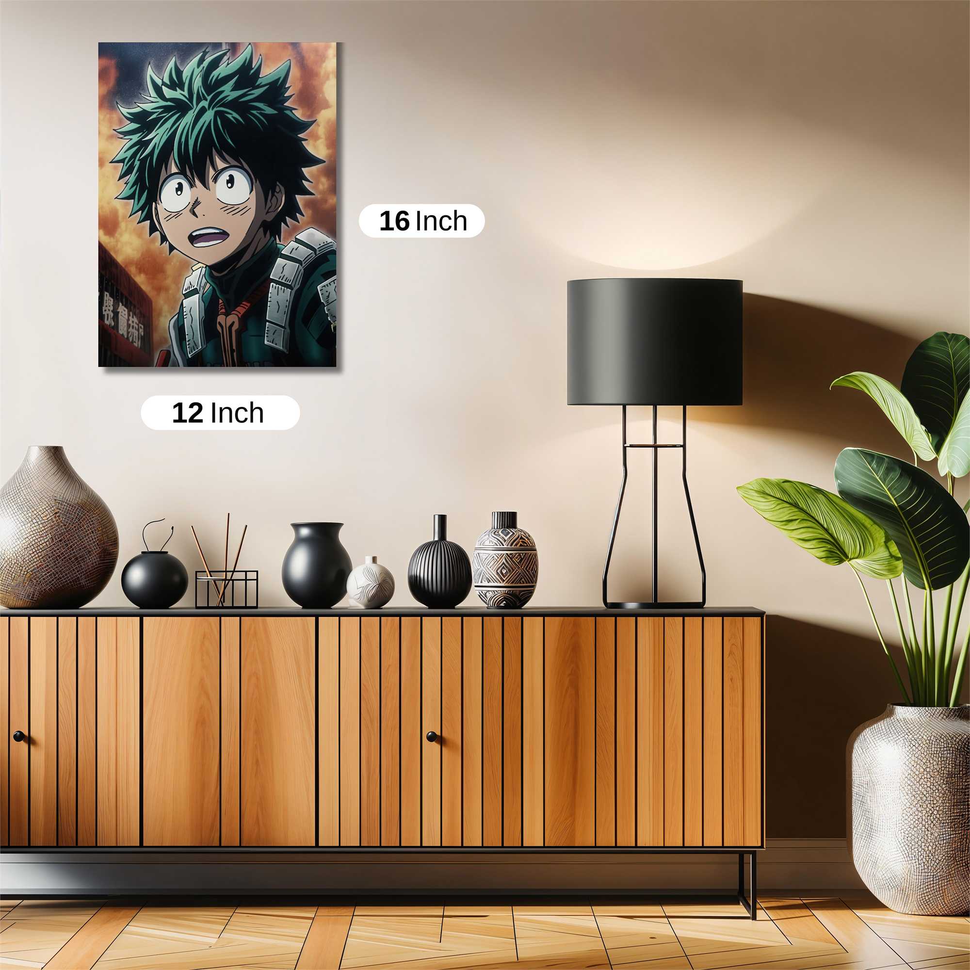 Izuku Terrified Safe Wall Magnetic / M