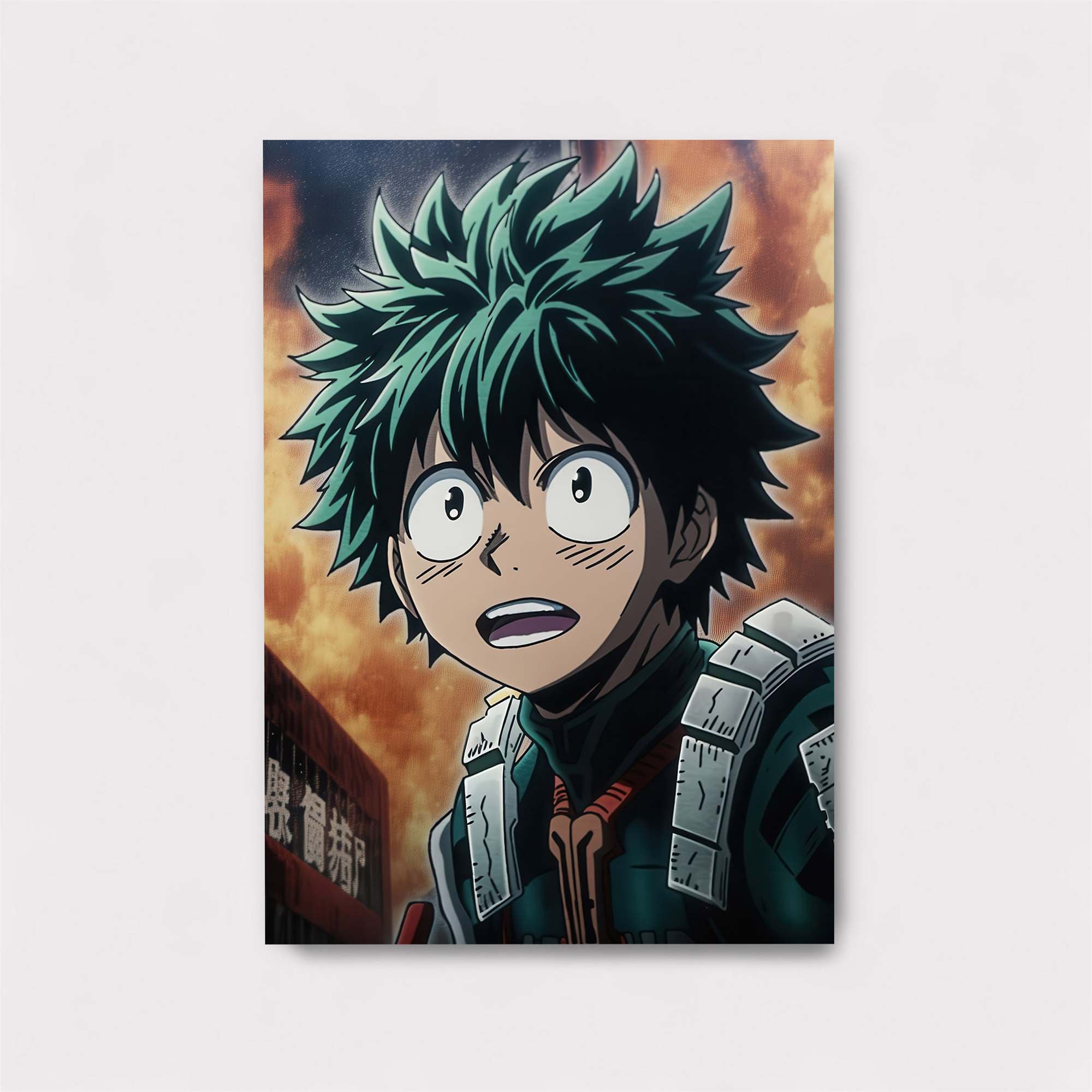 Izuku Terrified Safe Wall Magnetic / M