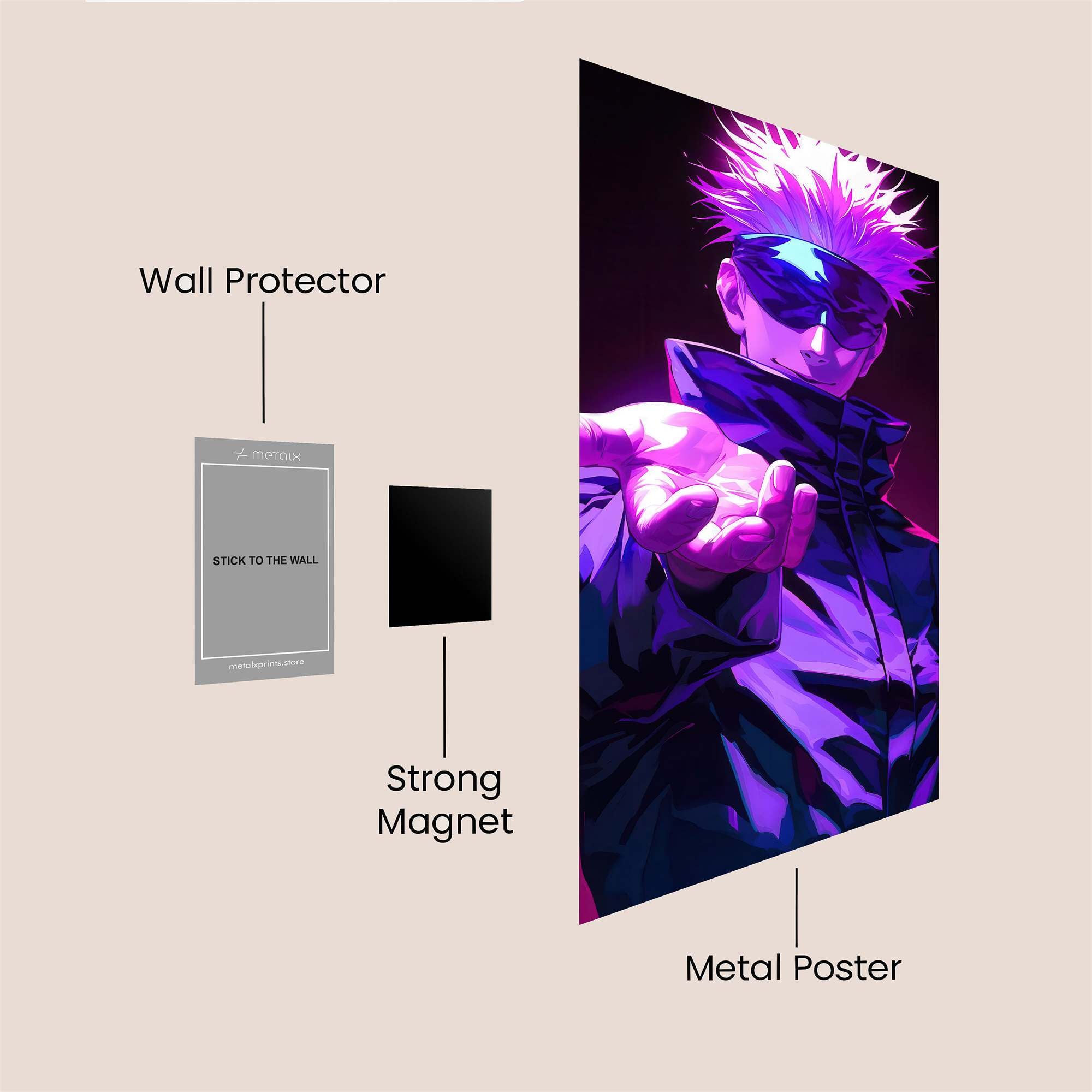 Satoru Serene Safe Wall Magnetic / M