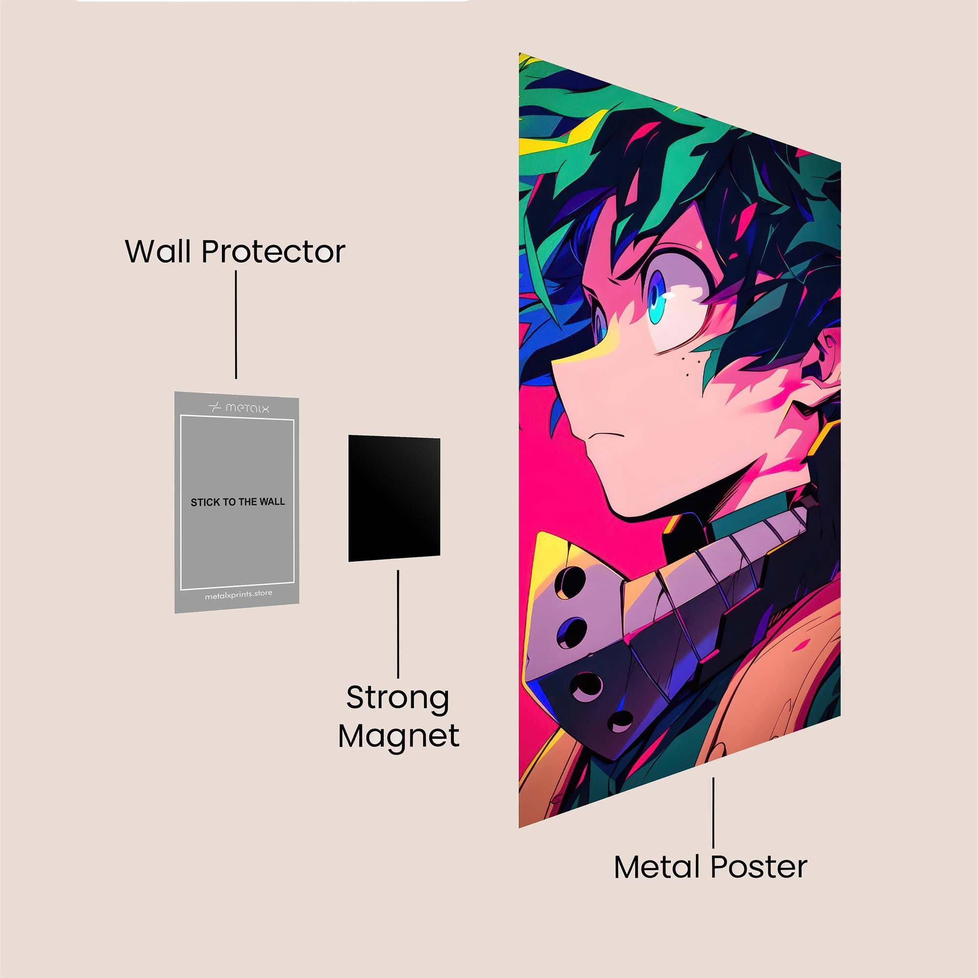 Izuku Intensity Safe Wall Magnetic / M