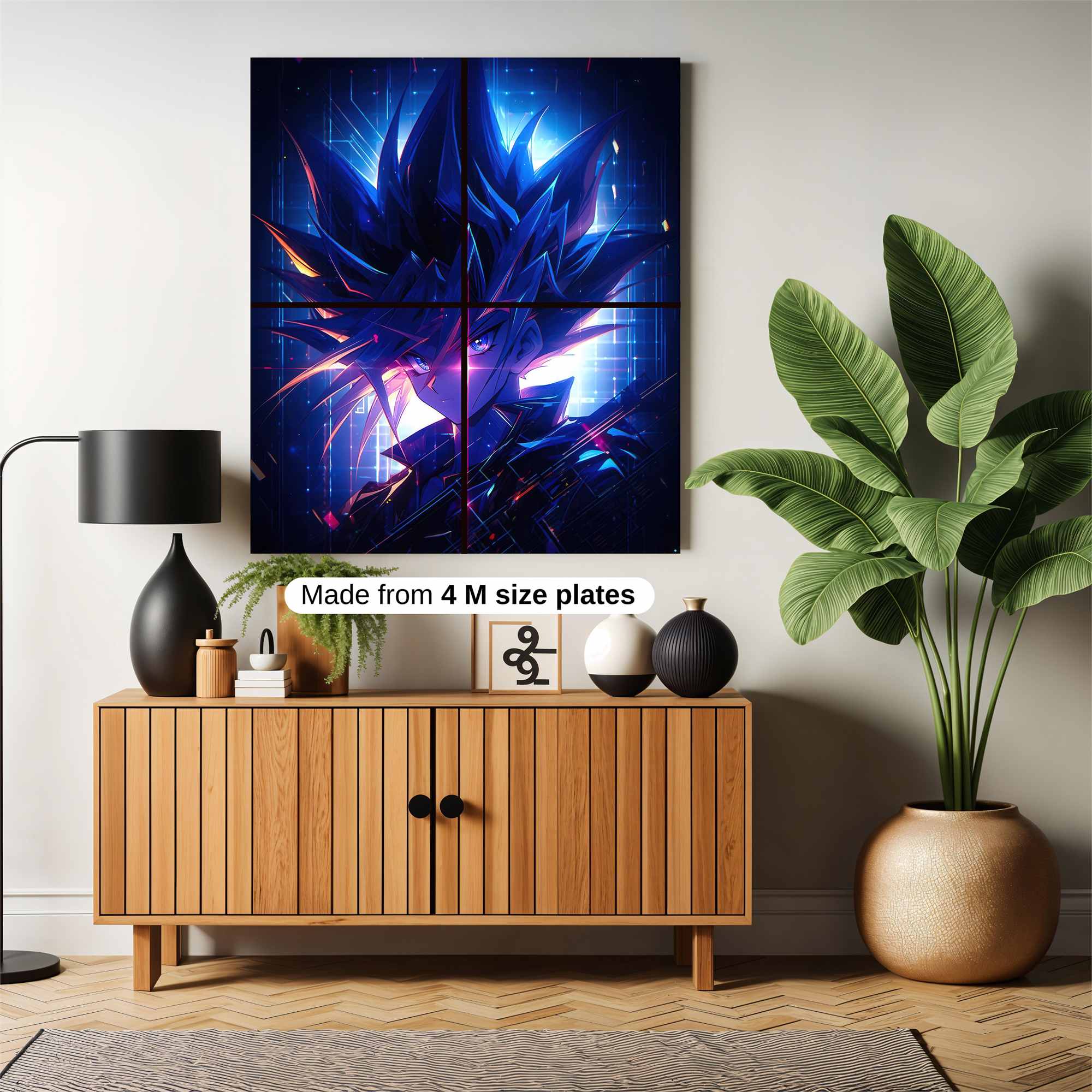 Goku Cybernetic Safe Wall Magnetic / M