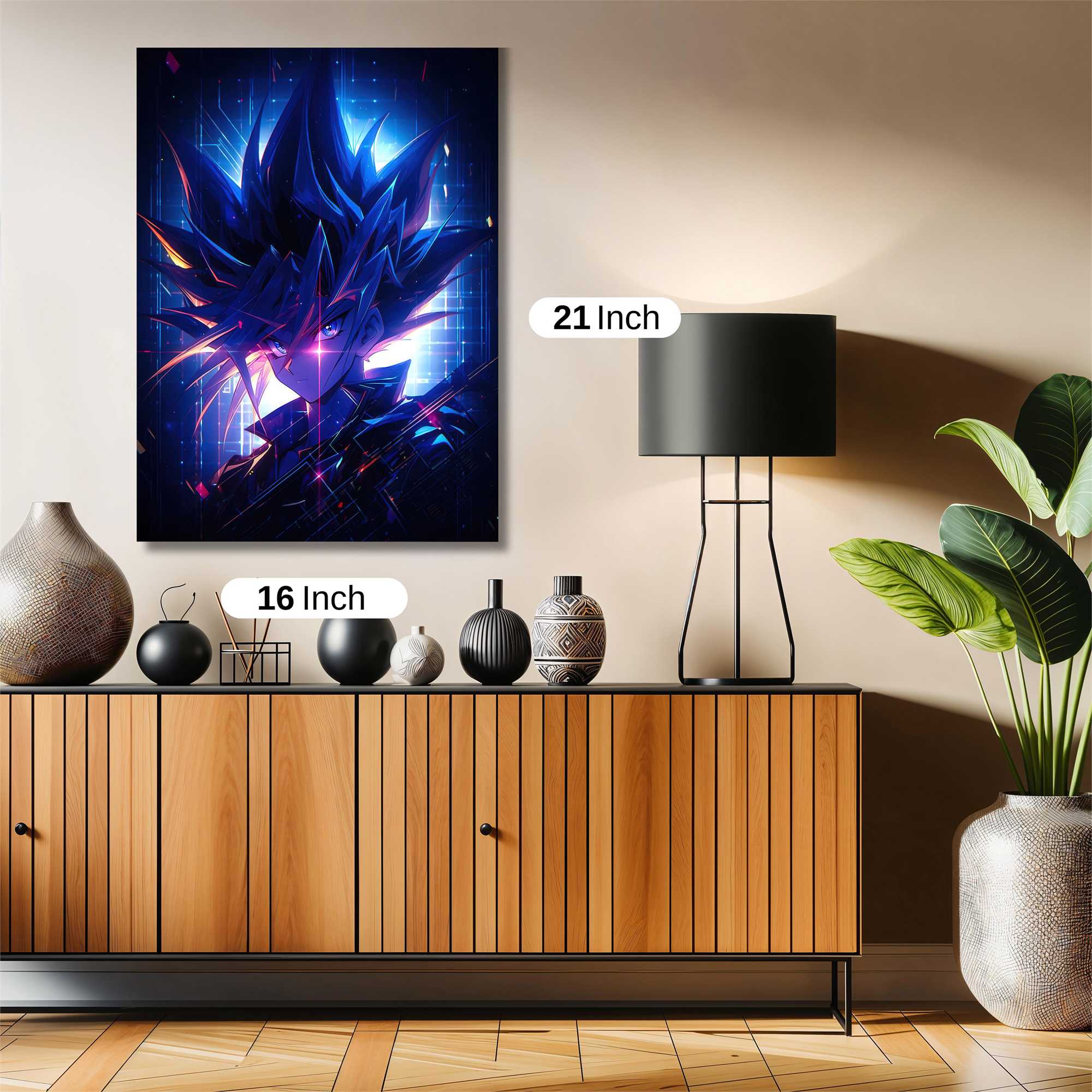 Goku Cybernetic Safe Wall Magnetic / M