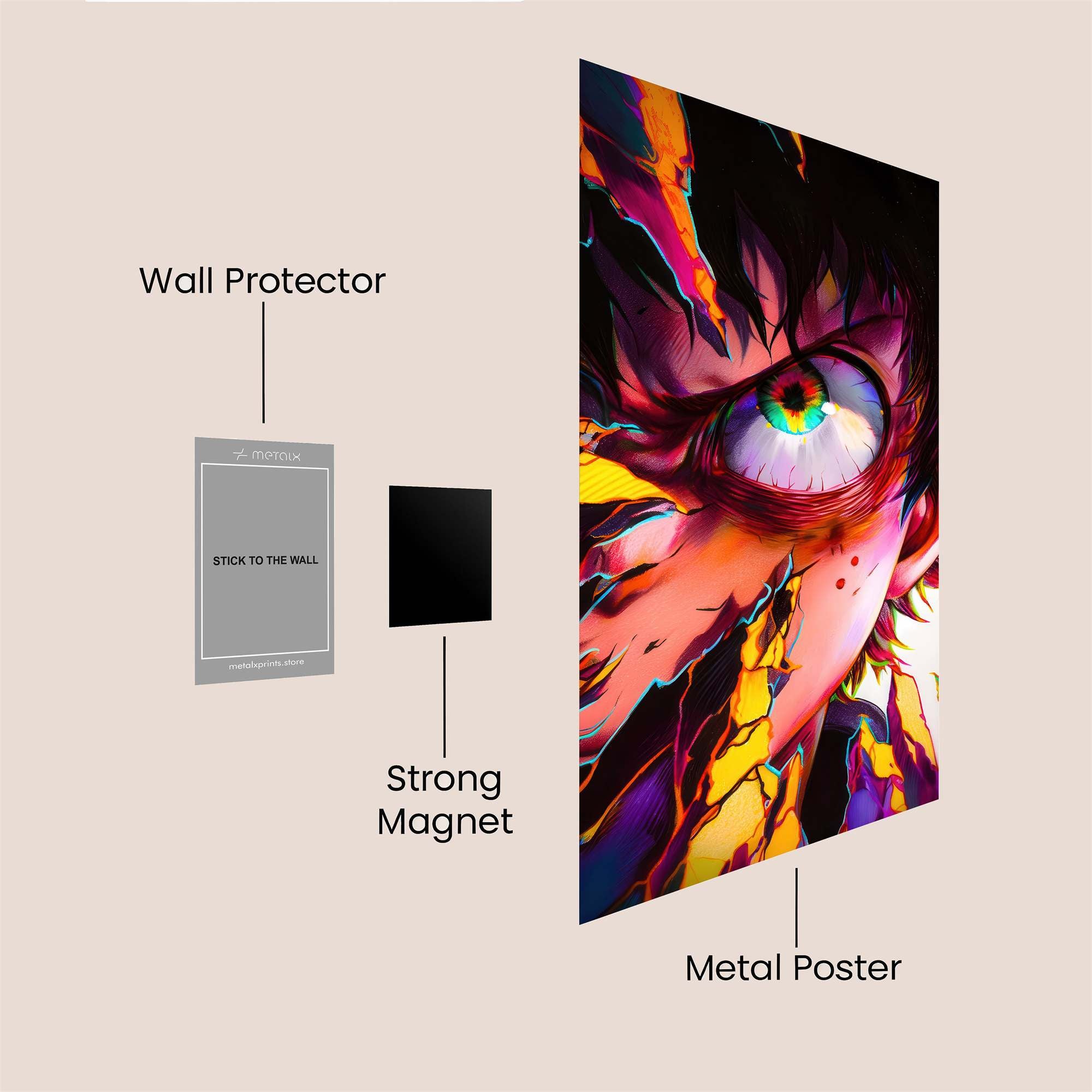 Izuku Intensity Safe Wall Magnetic / M