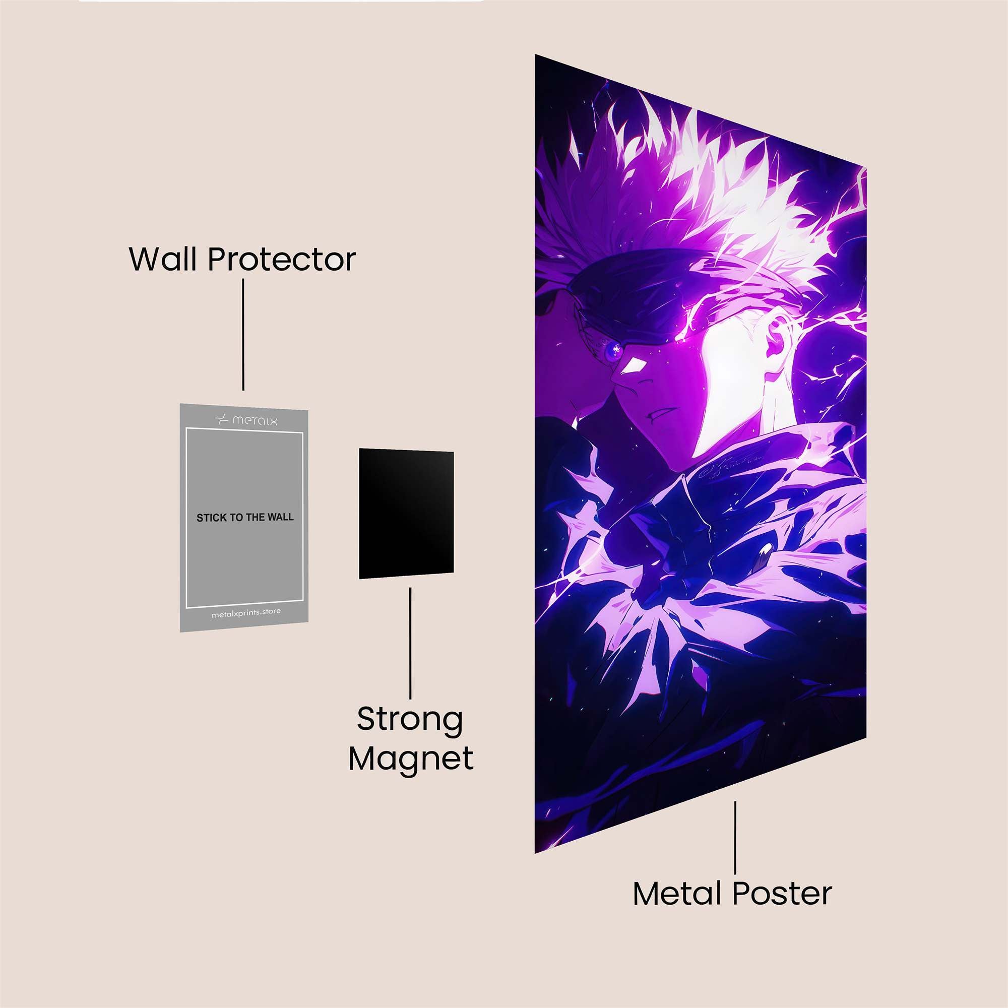 Satoru Radiant Safe Wall Magnetic / M