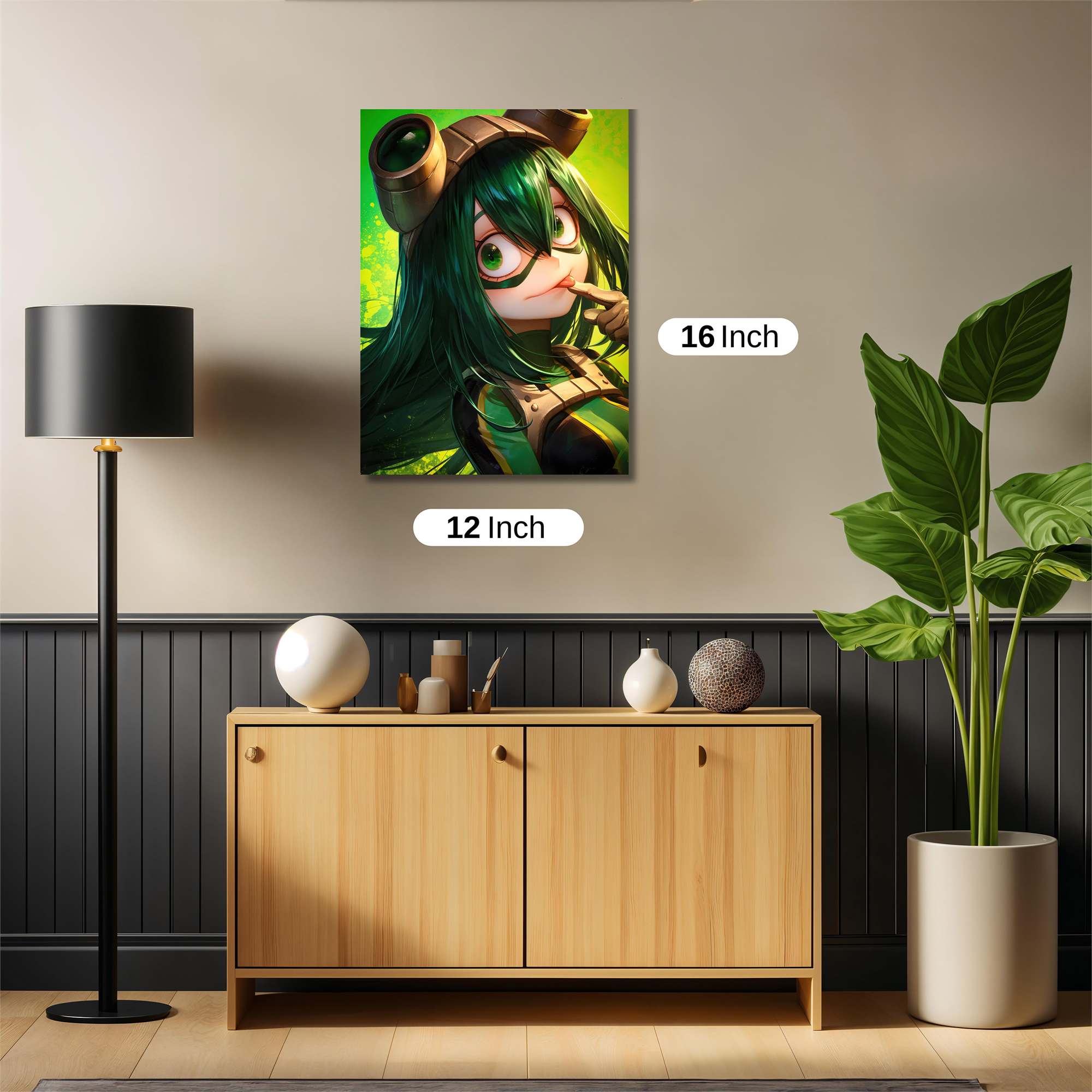 Tsuyu Pensive Safe Wall Magnetic / M