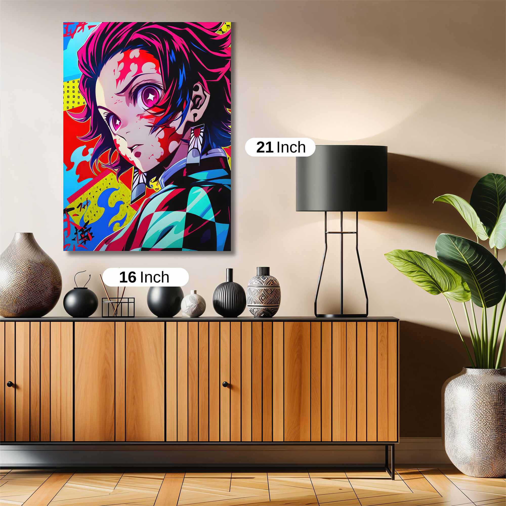 Nezuko Ferocious Safe Wall Magnetic / M