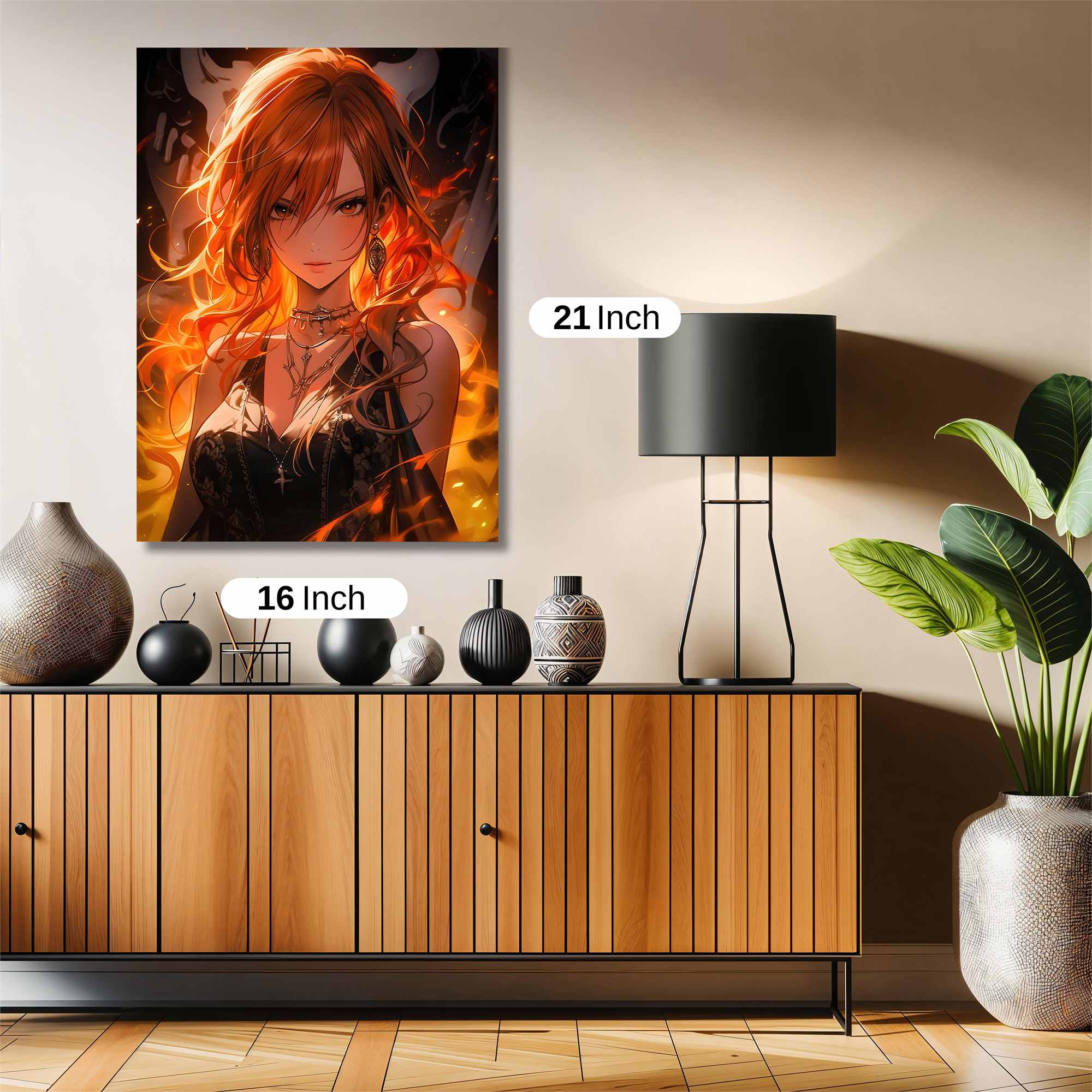 Flame Enigma Safe Wall Magnetic / M