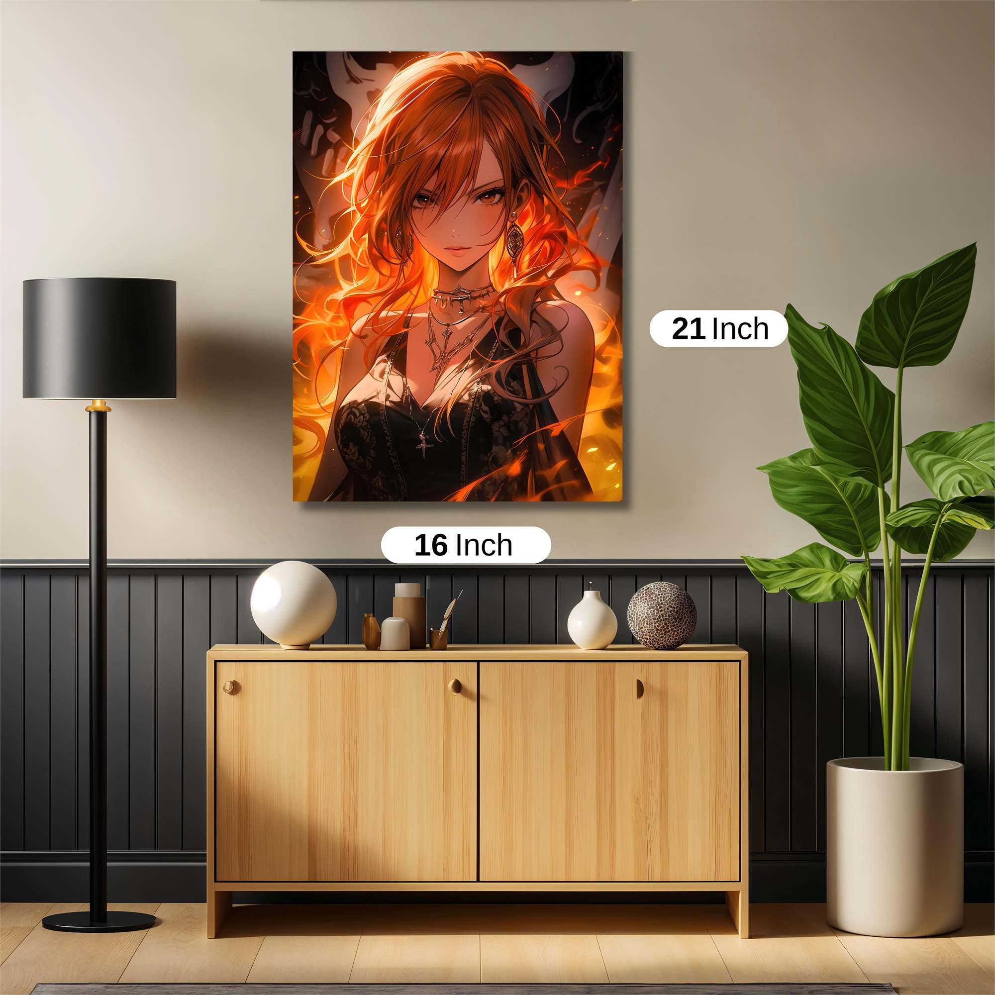 Flame Enigma Safe Wall Magnetic / M