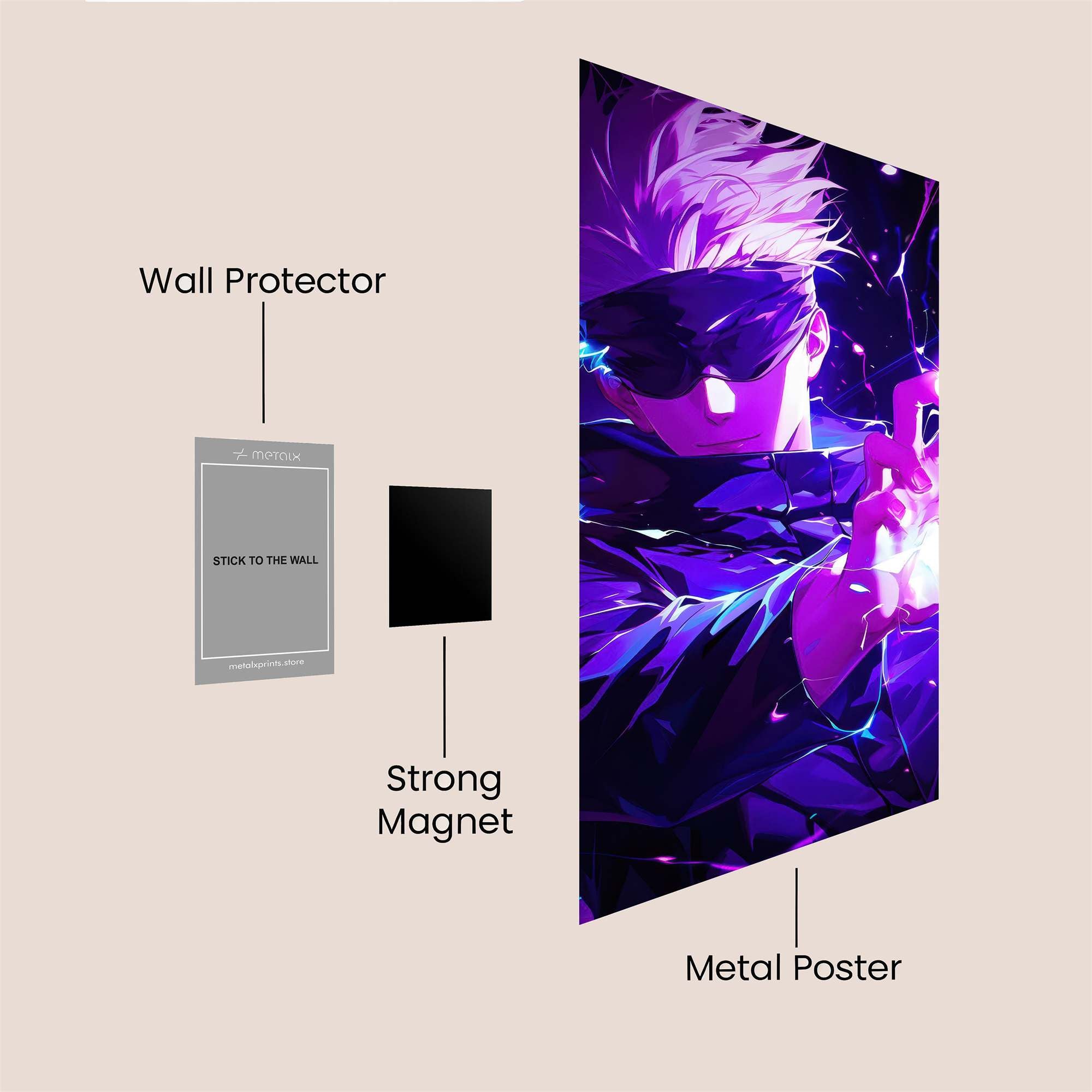 Satoru Serene Safe Wall Magnetic / M