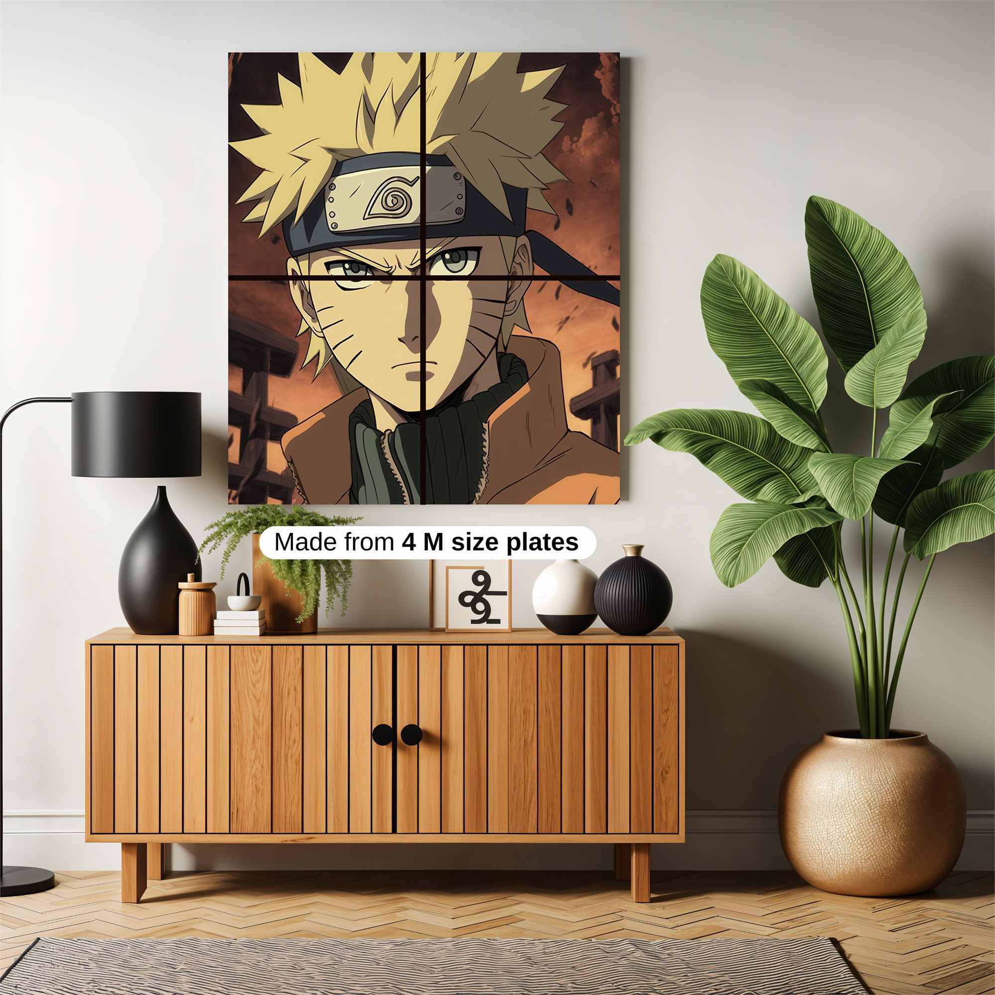 Naruto Resolute Safe Wall Magnetic / M
