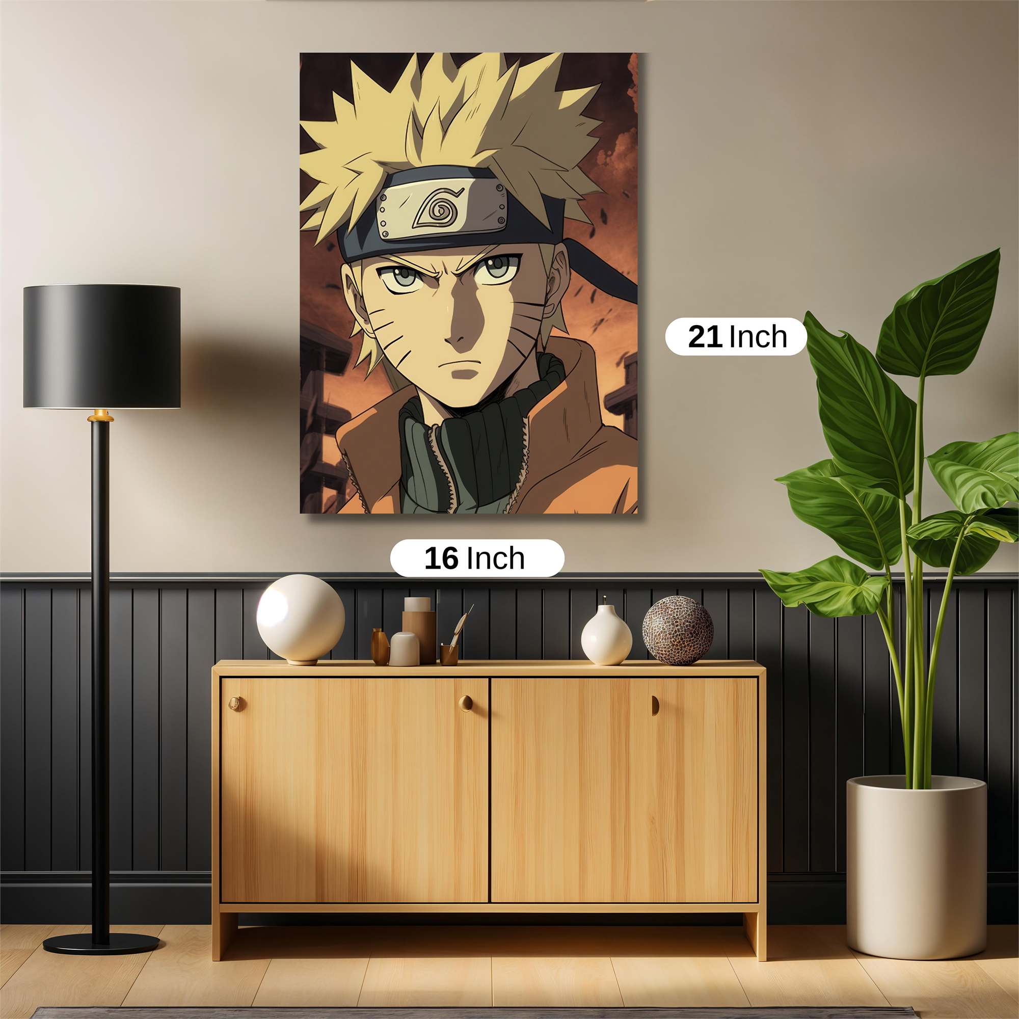 Naruto Resolute Safe Wall Magnetic / M