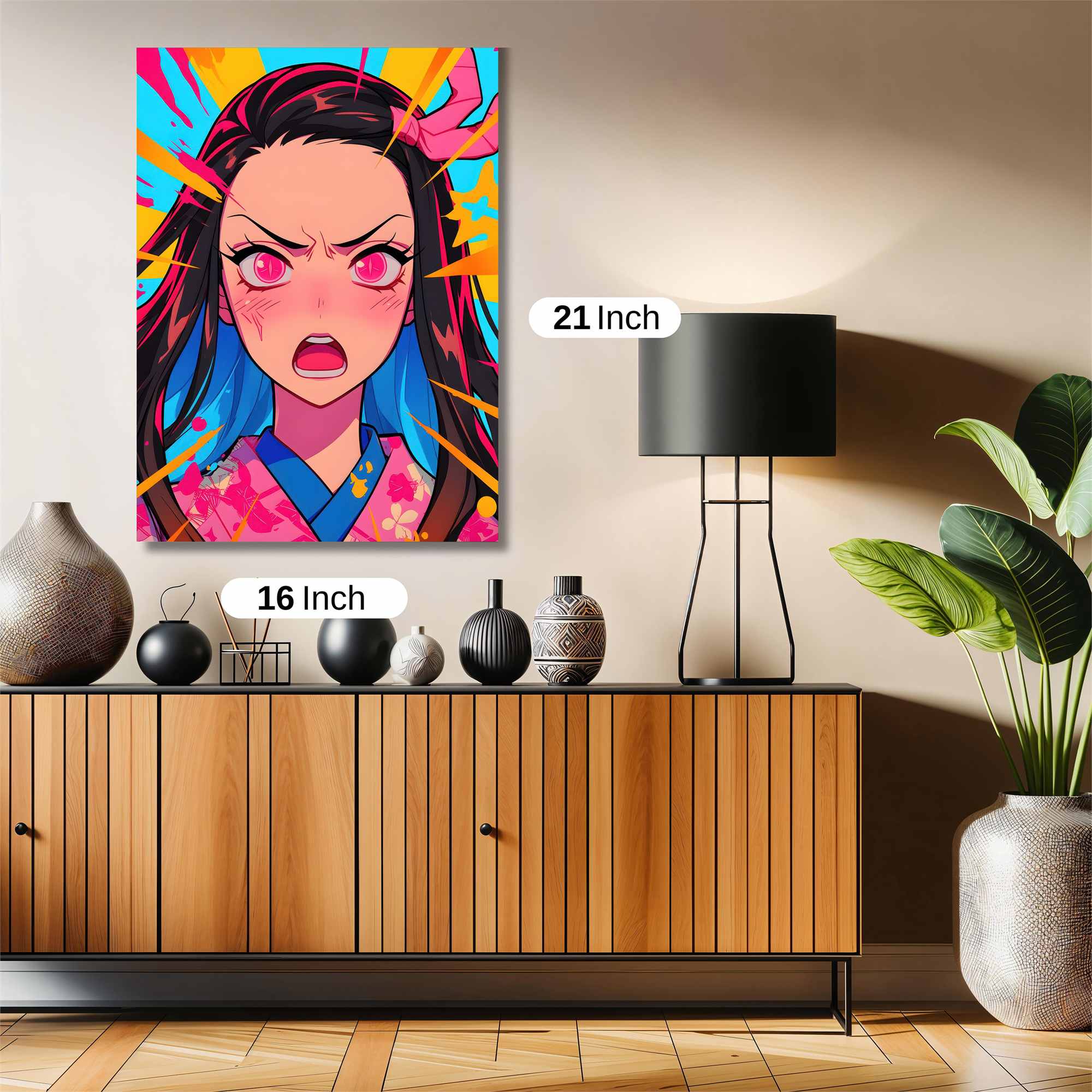 Nezuko Radiant Safe Wall Magnetic / M